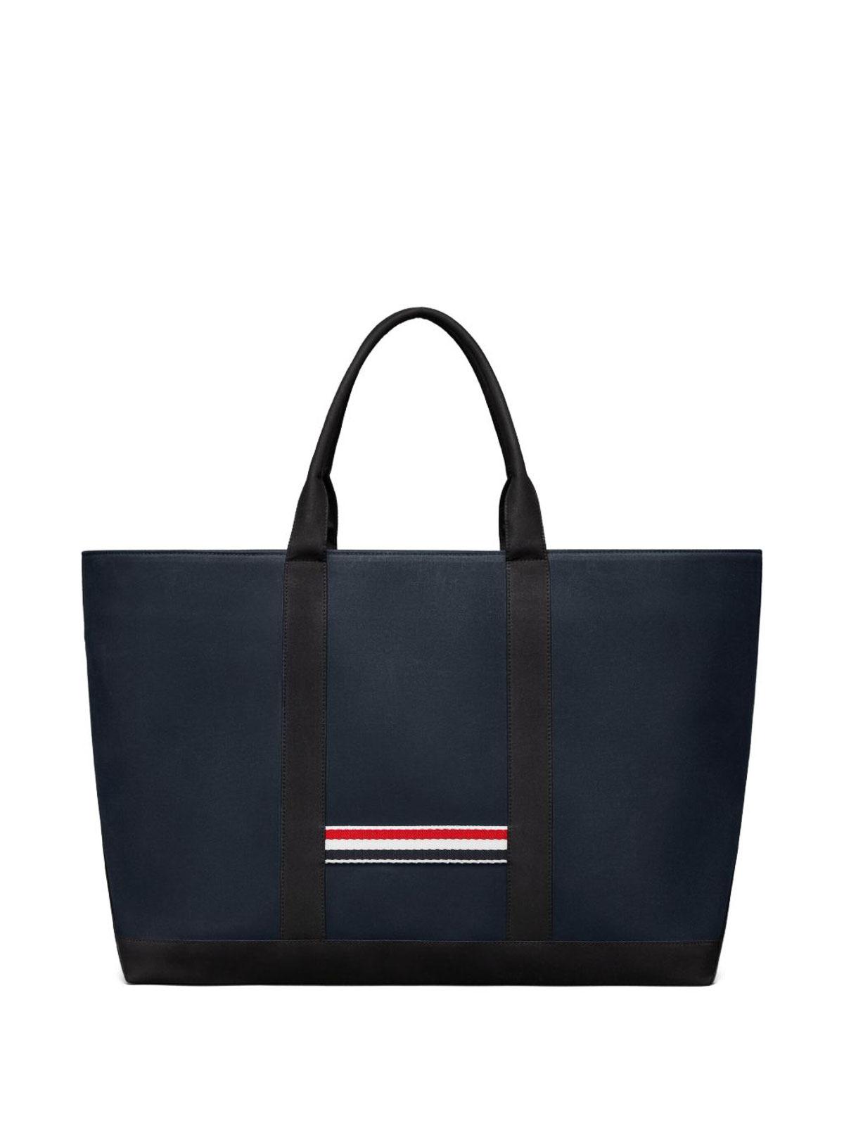 THOM BROWNE MEDIUM TOOL TOTE BAG トートバッグ THOM BROWNE Tool Tote Bag BLUE | Base Blu