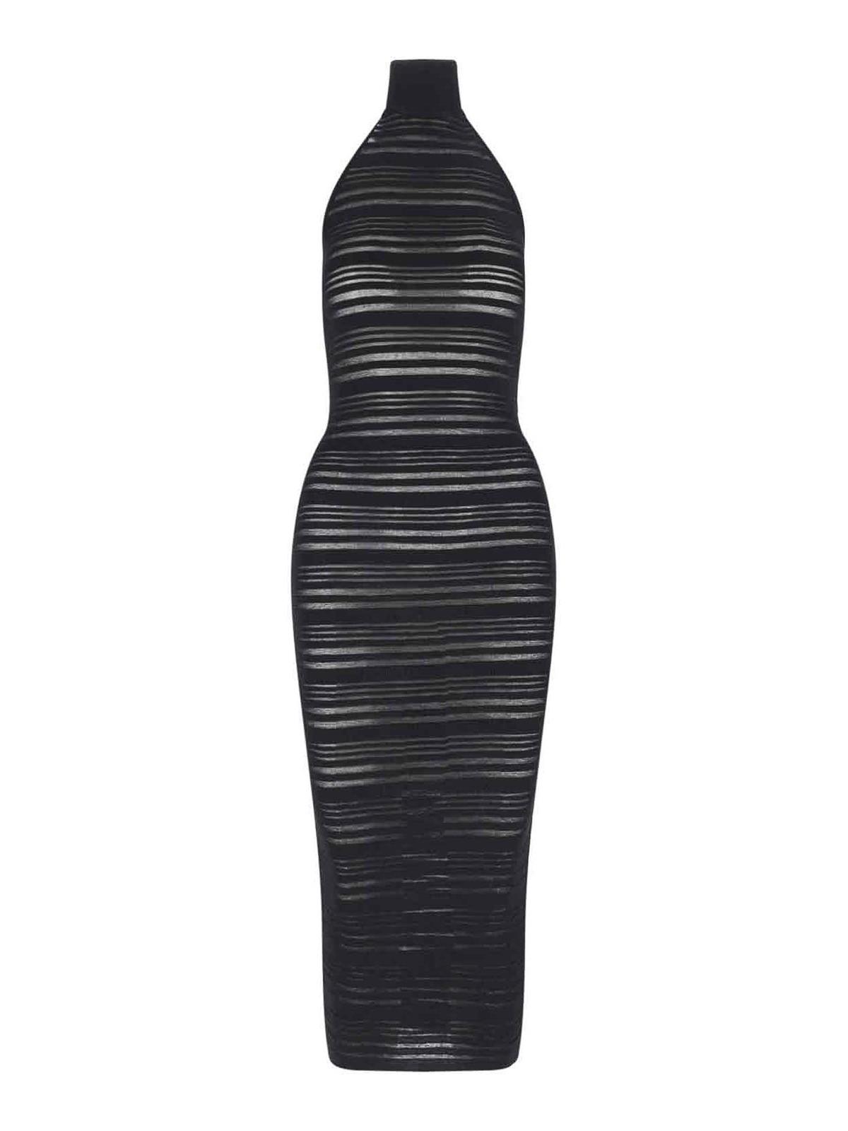 ワンピース ANDREADAMO Andrea Adamo Dresses Black ANDREADAMO High Neck Dresses for Women | Lyst