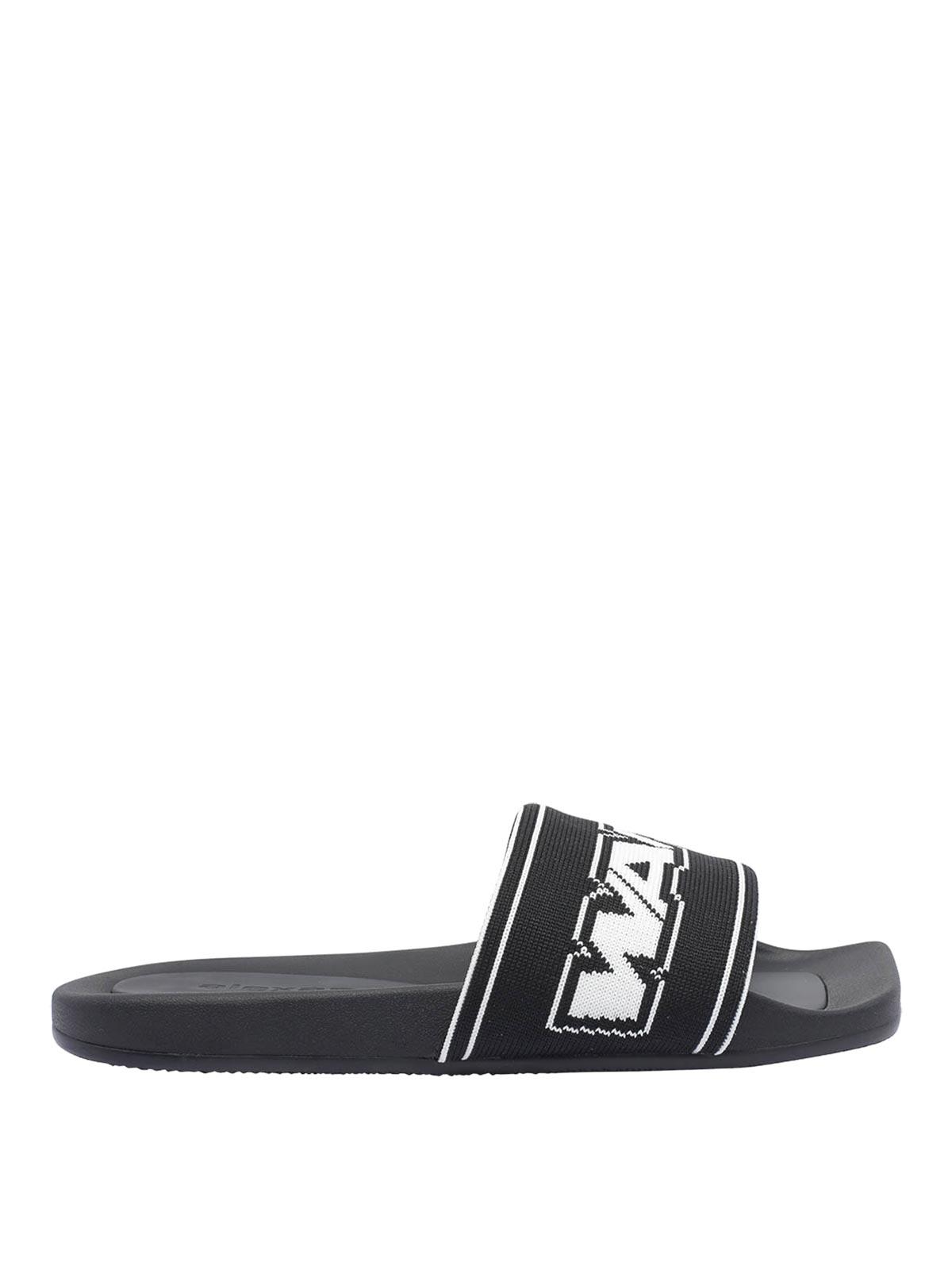 【送料&関税込】Alexander Wang Vy Flat Sandal Vy slide Sandal in Denim in VINTAGE MEDIUM INDIGO