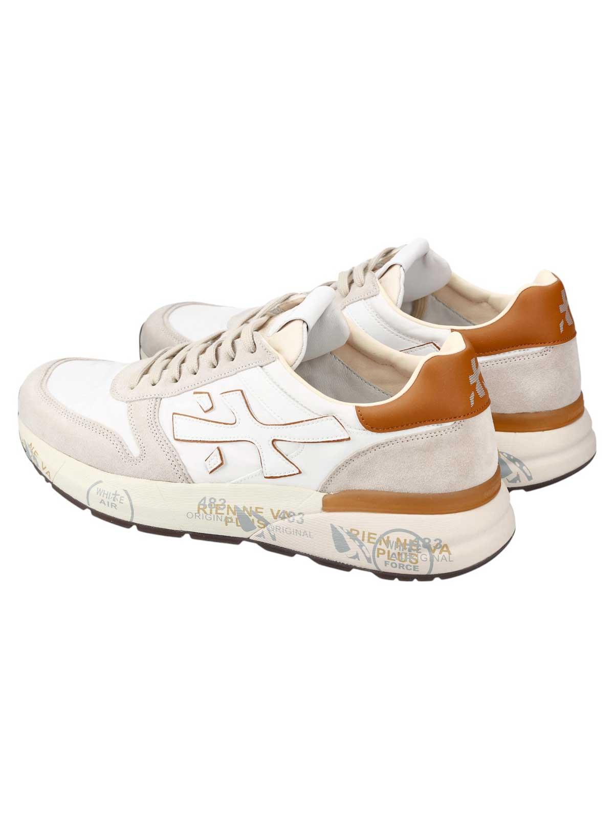 スニーカー PREMIATA Men Sneakers BSKTCLAY 7533 White ホ