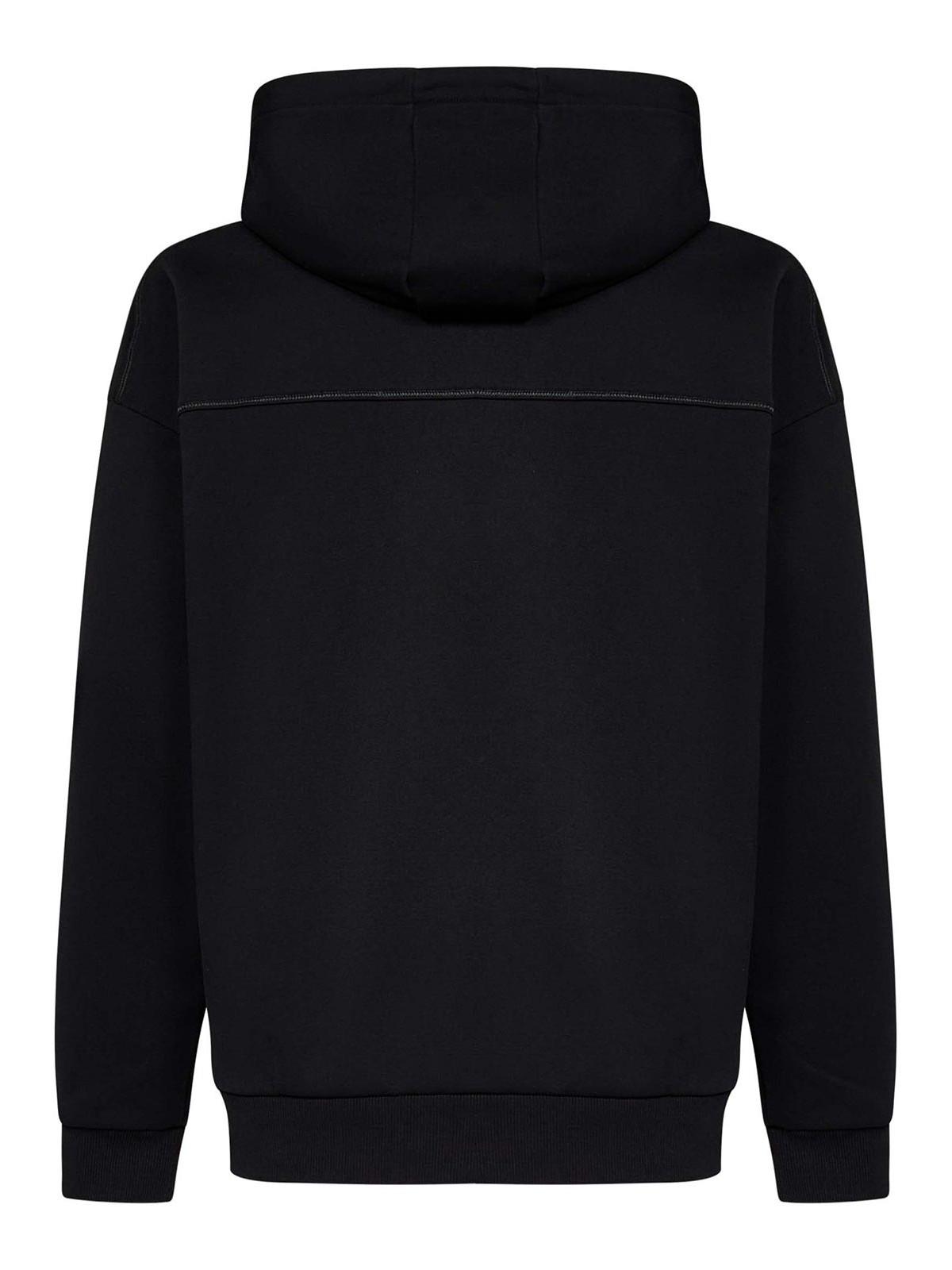 パーカー・フーディ ERMENEGILDO ZEGNA Men Hoodies N6MH01830 105 White Zegna - White Silk & Cashmere Blend Hoodie | Mitchell Stores