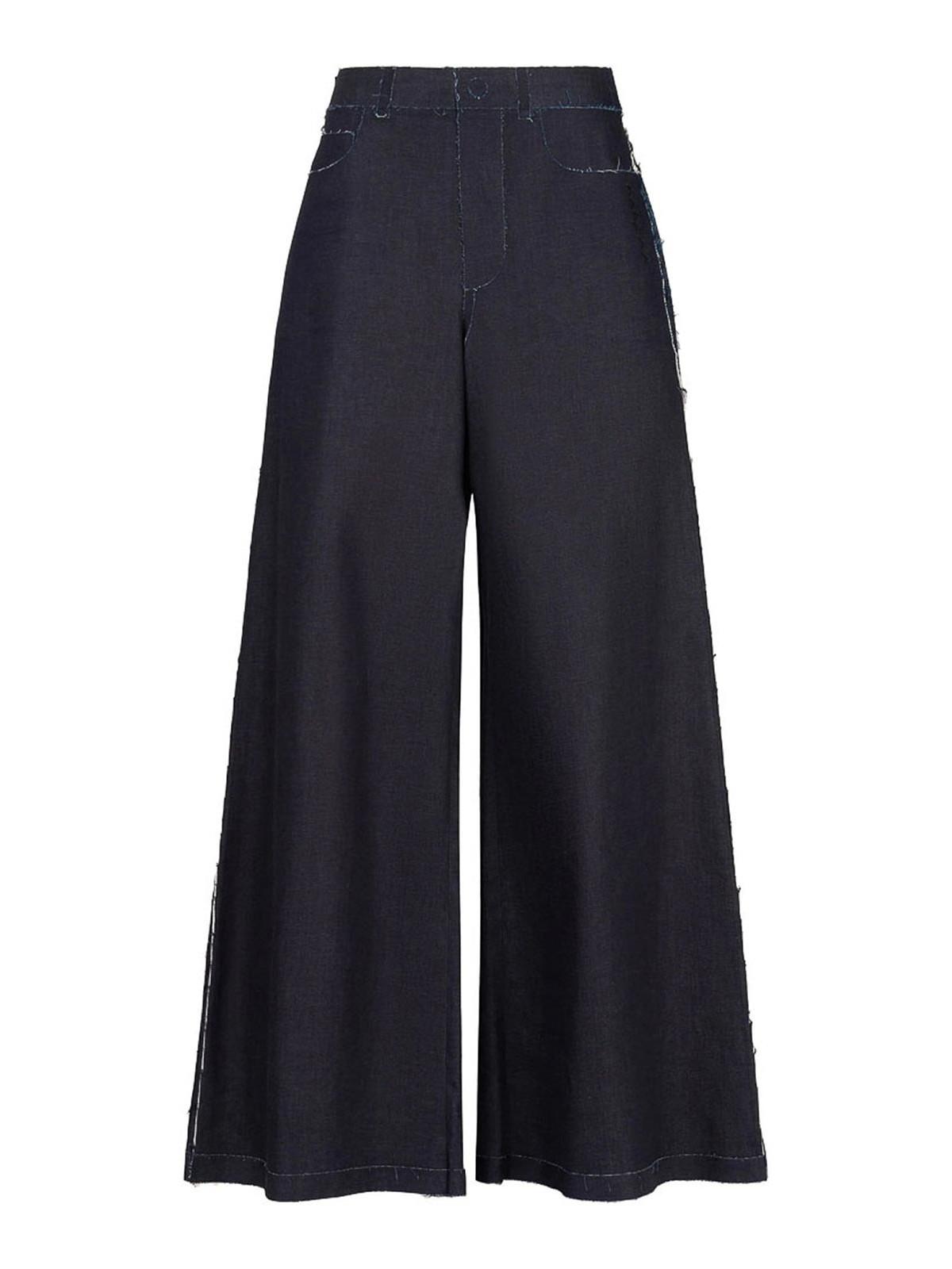 パンツ Marni Checked Wide-Leg Trousers With Front Pleats And Marni Checked Wide-Leg Trousers With Front Pleats And