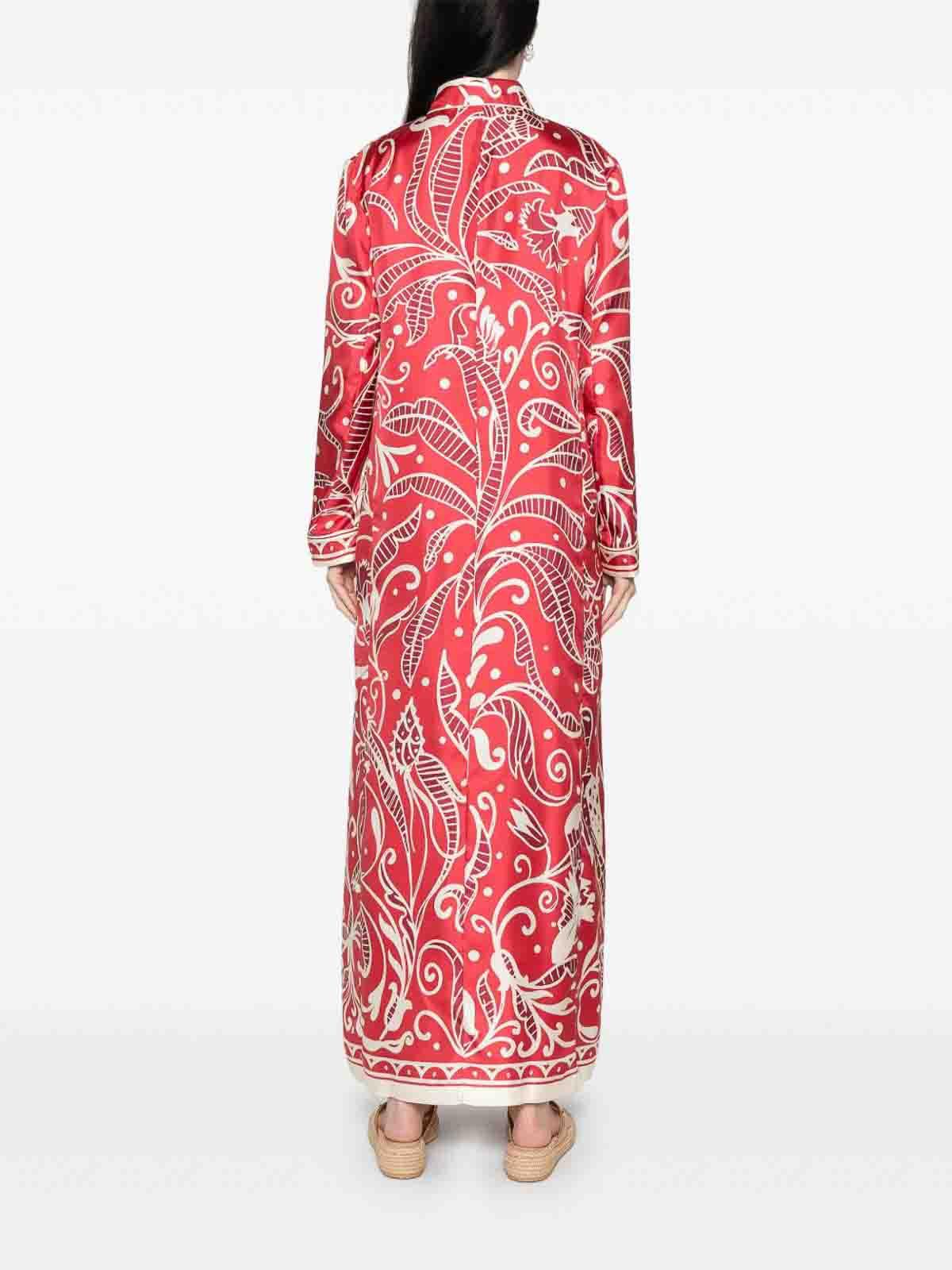 ワンピース F.R.S. - FOR RESTLESS SLEEPERS 'Derinoe' dress Red F.r.s For Restless Sleepers For Restless Sleepers Derinoe