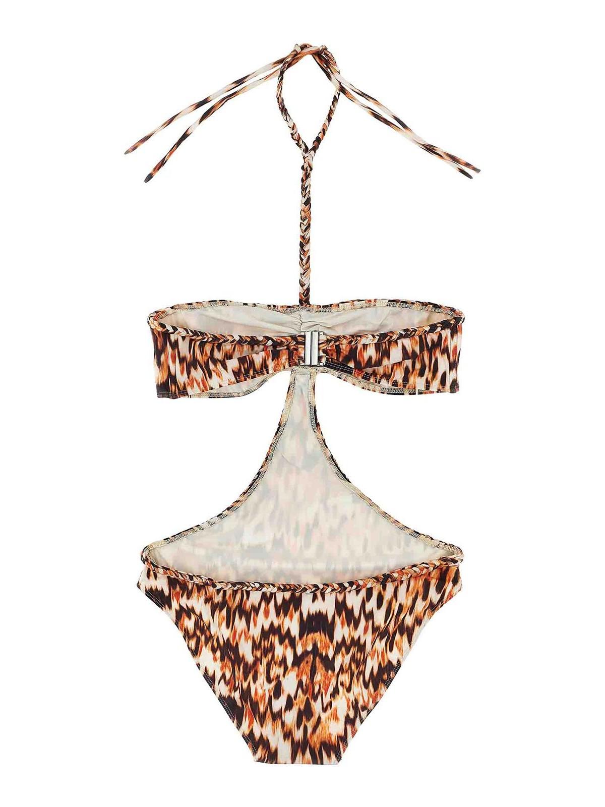 水着・ビーチグッズその他 ISABEL MARANT 'Farah' one-piece swimsuit Orange Isabel Marant Beachwear and swimwear outfits for Women