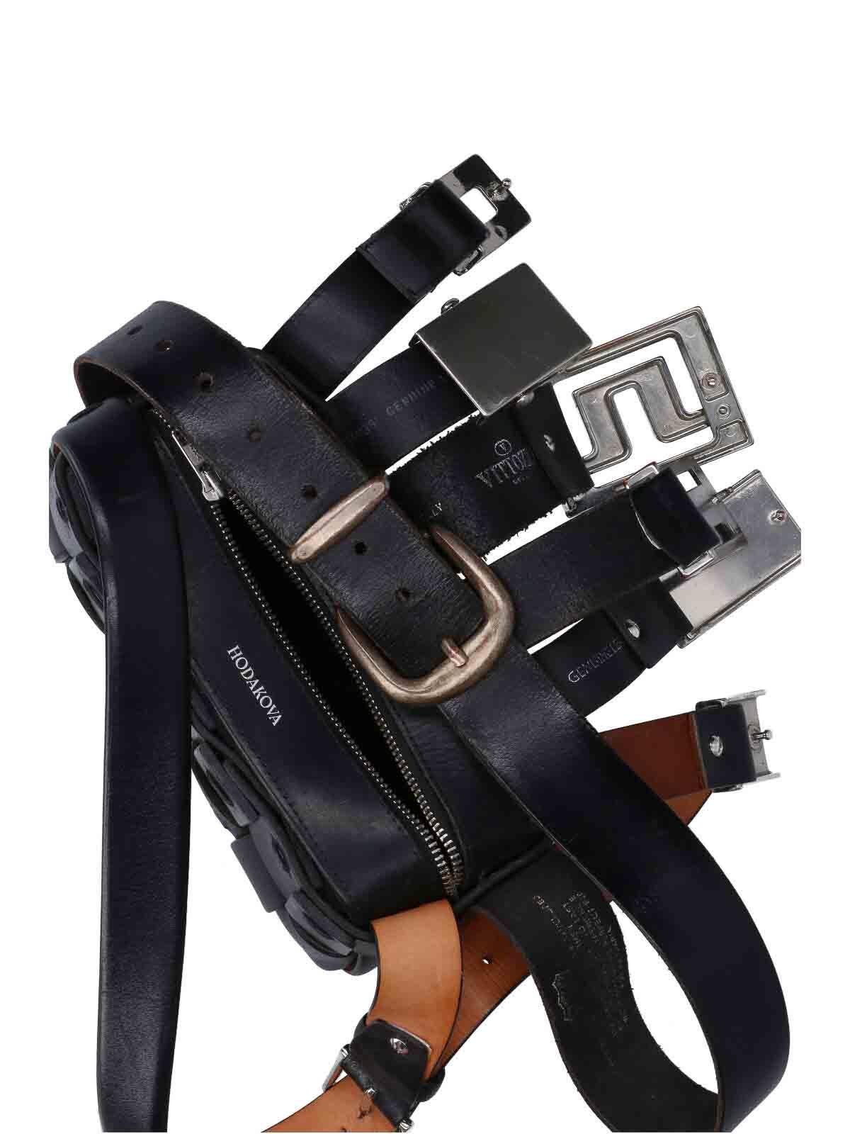 【関税込み】HODAKOVA Belt Zip バッグ Hodakova Belt Zip Bag Black – Très Bien