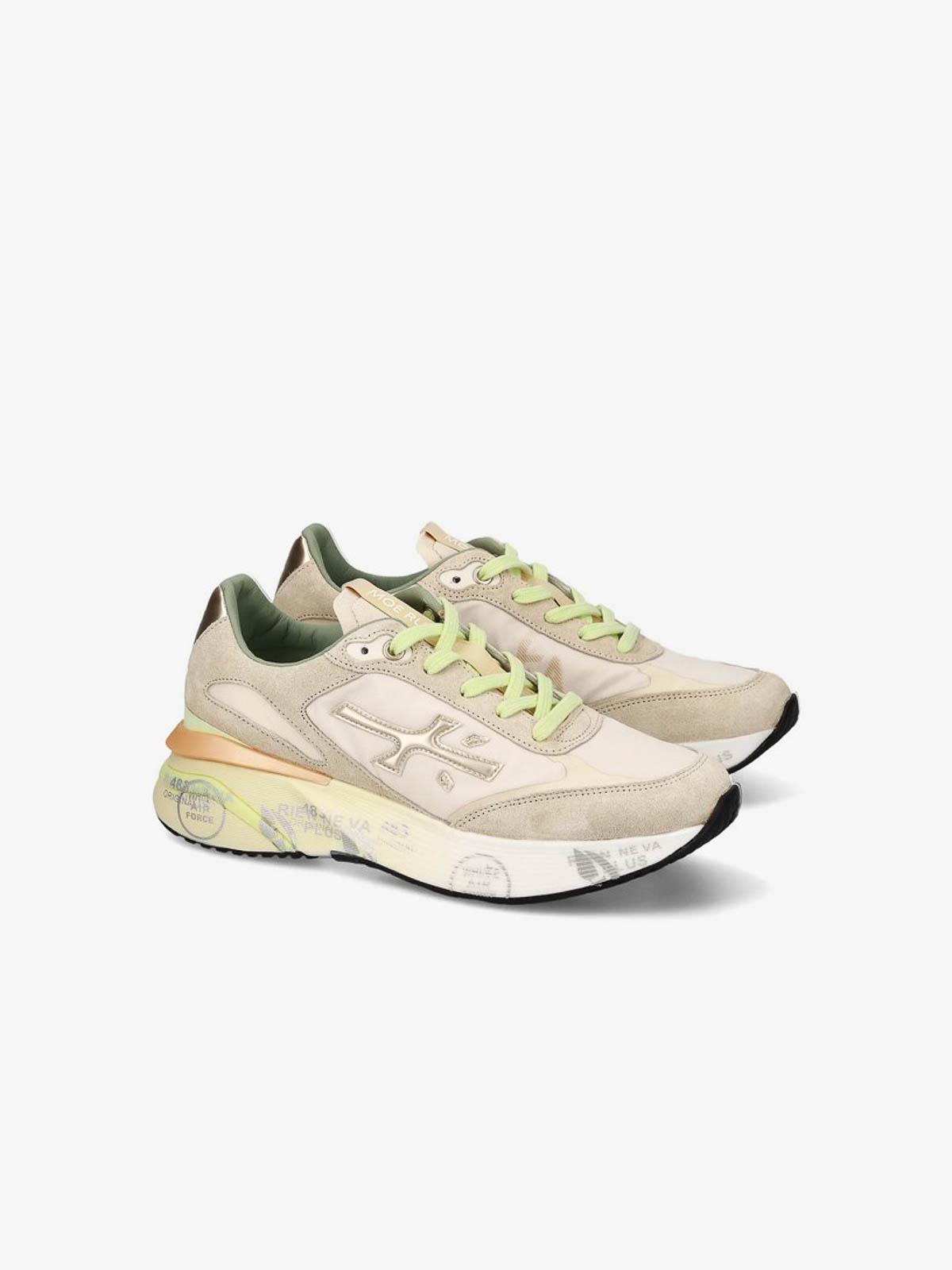 スニーカー PREMIATA Women Sneakers CONNY6671 Beige Premiata Conny 6671 | Premium Italian Sneakers – Premiata.us