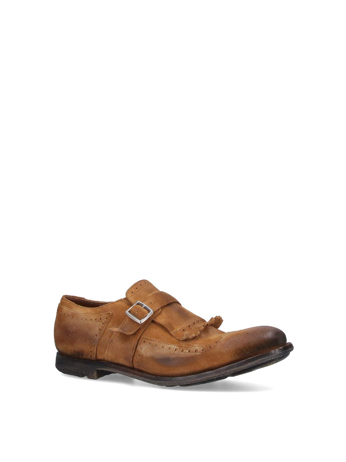 old Church's 4都市 monk strap dress shoes old Church´s 4都市 monk