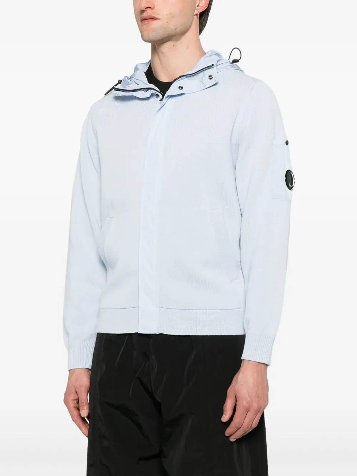 パーカー・フーディ C.P. Company Full-Zip Cotton Hoodie With Textured Finish C.P. Company Hoodies for Men | Online Sale up to 50% off | Lyst