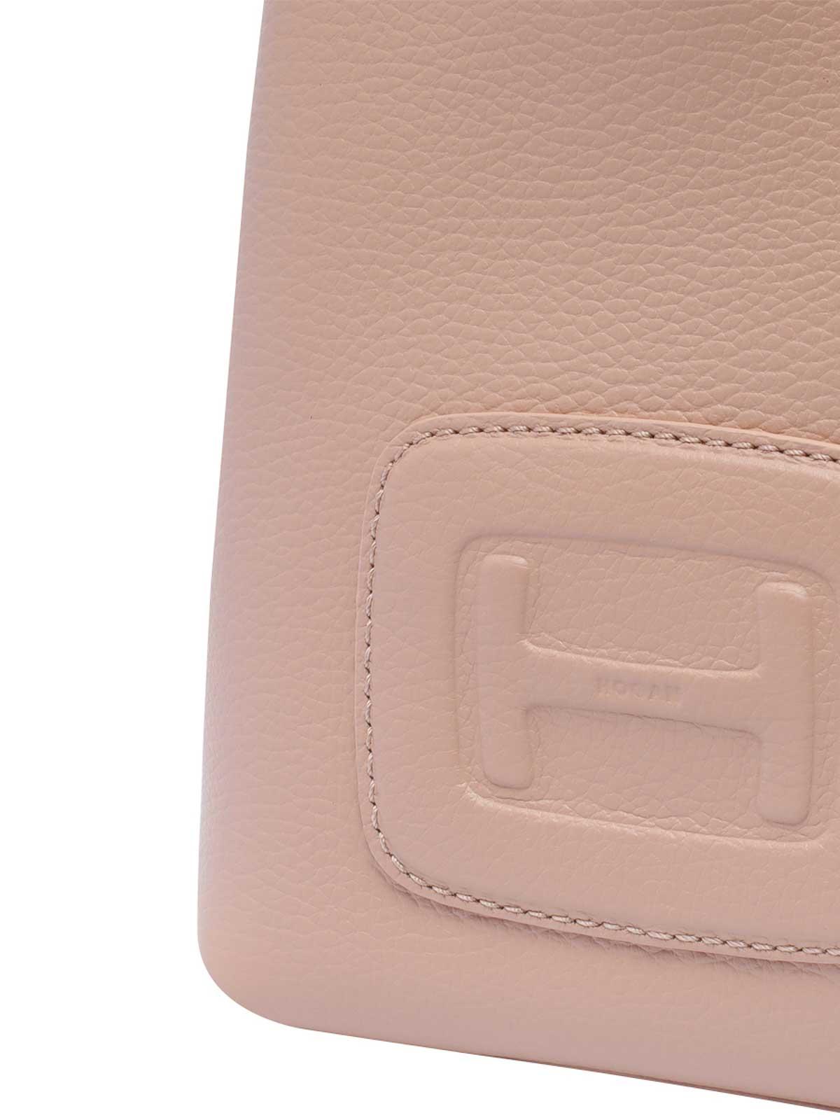 Hogan Mini H-Bag in Pink | Lyst