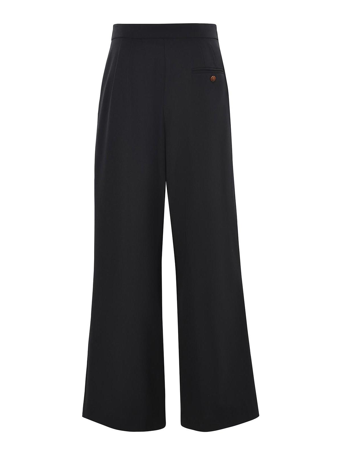 Alysi Trousers in Black | Lyst