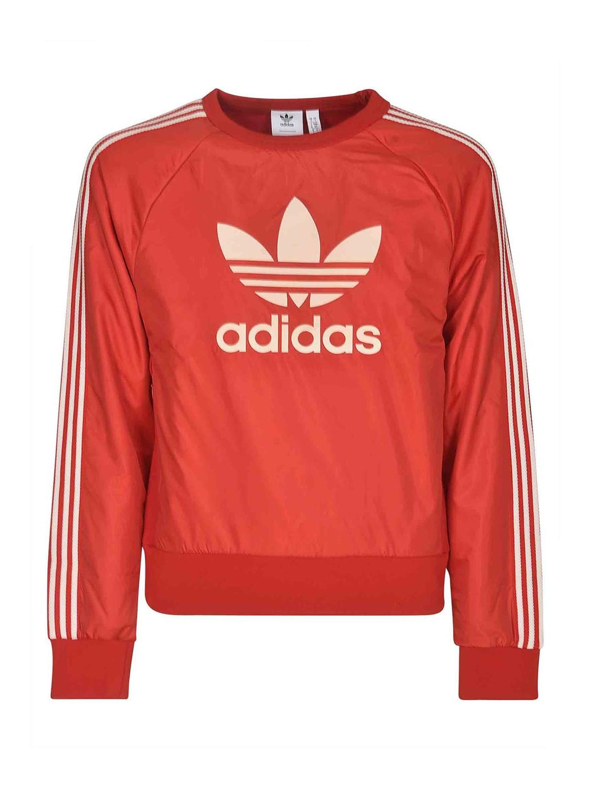 Amazon Women's Adidas Trefoil Crewneck Sweatshirt Amazon