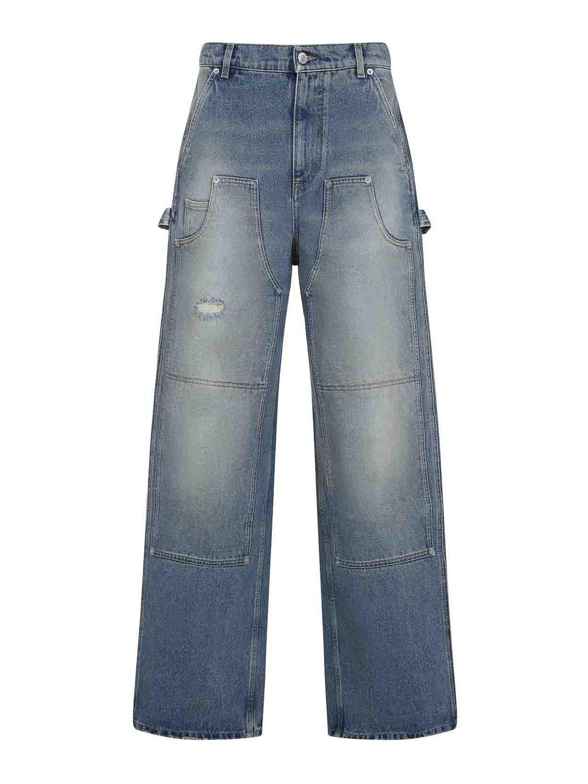 デニム・ジーパン Moschino Jeans Jeans Wide Leg MOSCHINO JEANS Denim Wide Trousers | H.Lorenzo