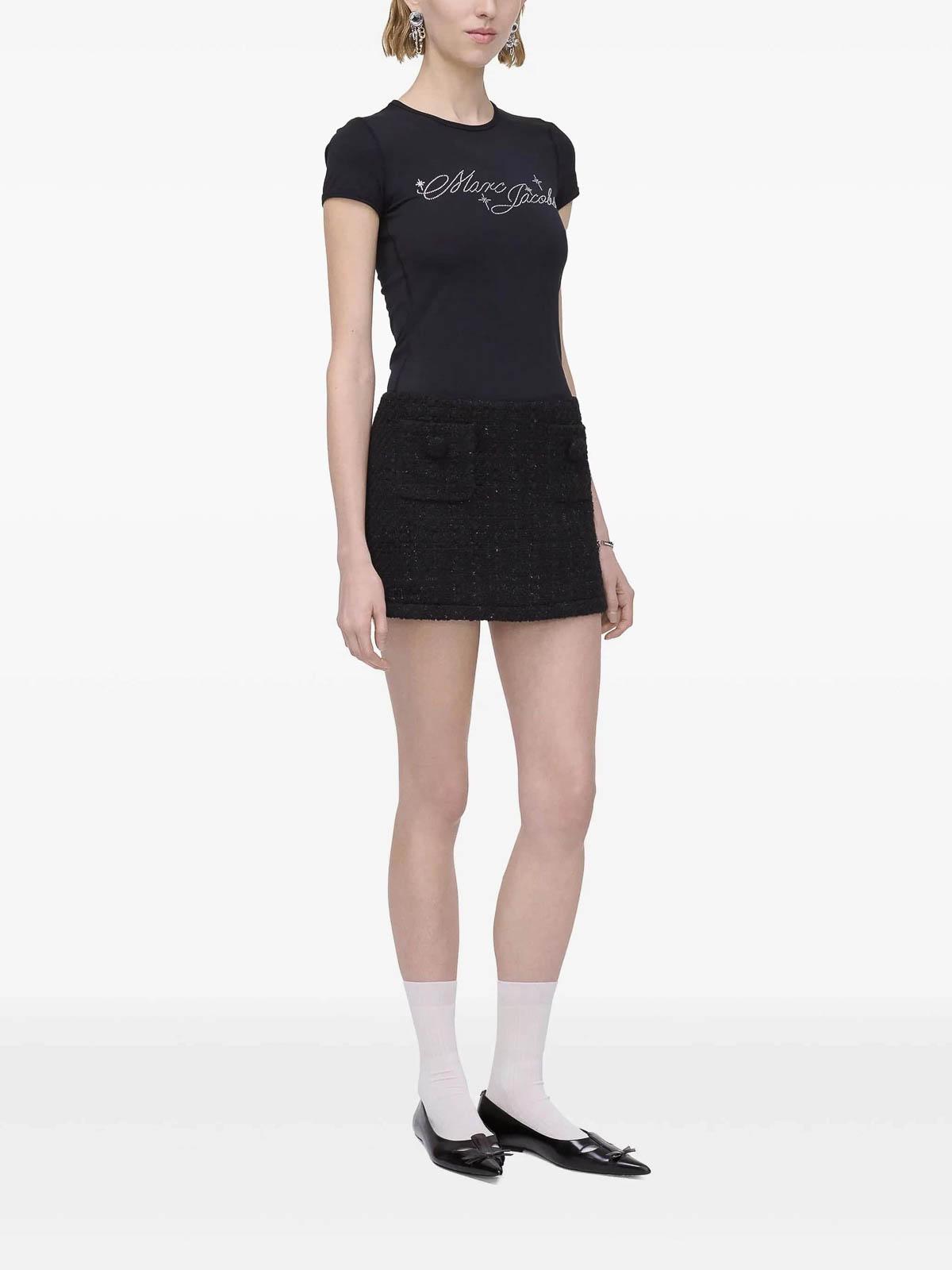 ミニスカート MARC JACOBS TWEED MINI SKIRT 27686493_57909918_600.jpg