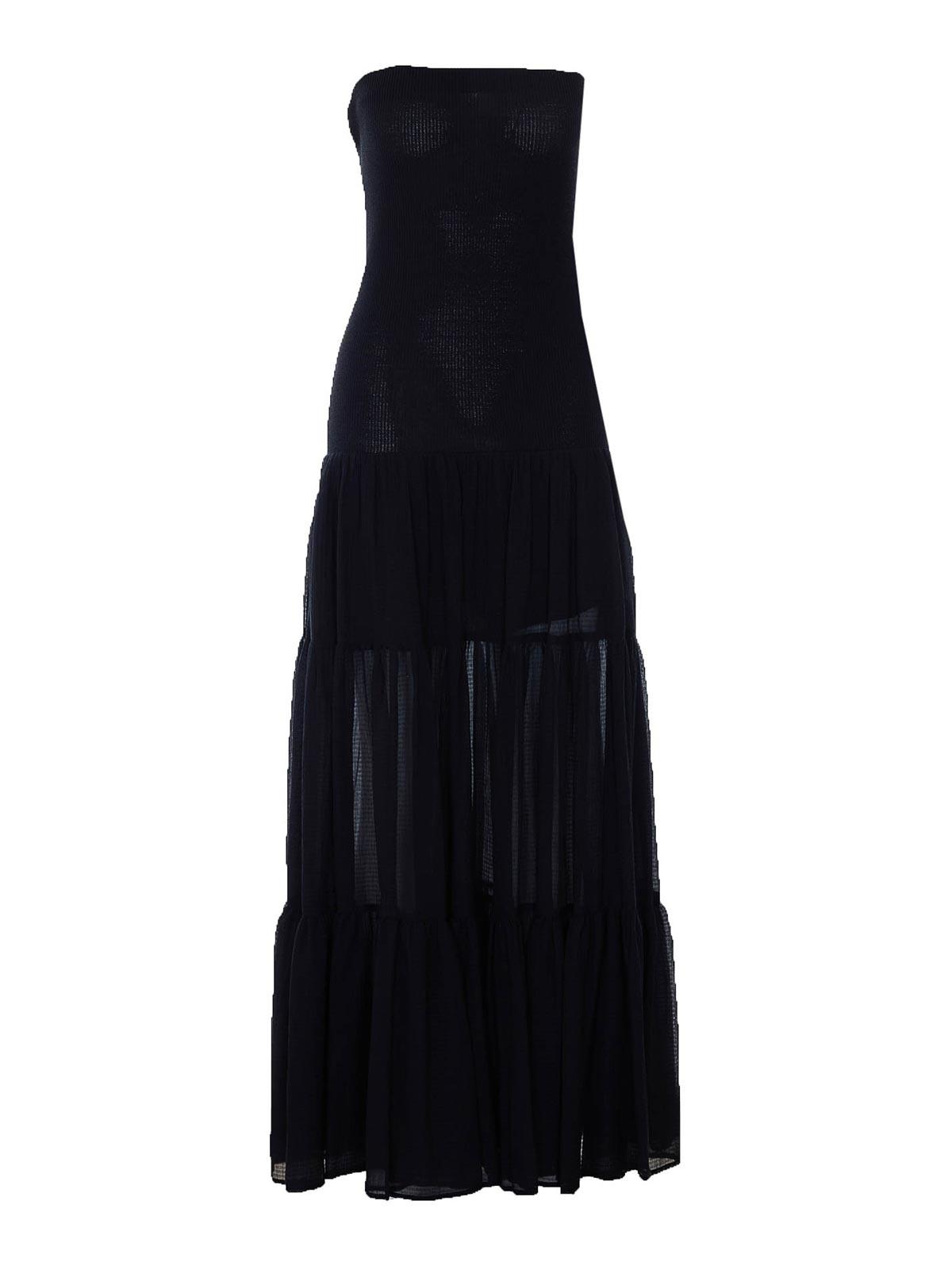 strapless open back dress Chelsea Mini Dress Black/Dusty Rose / L main image 0