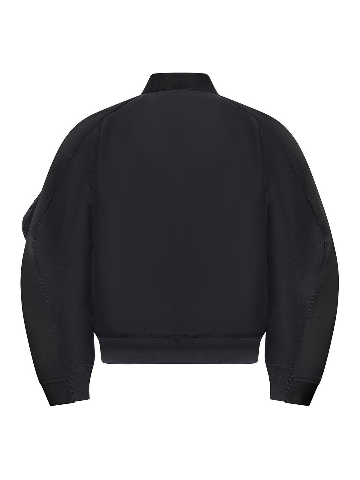 Sacai Cotton Chino X Nylon Twill Blouson in Blue for Men | Lyst