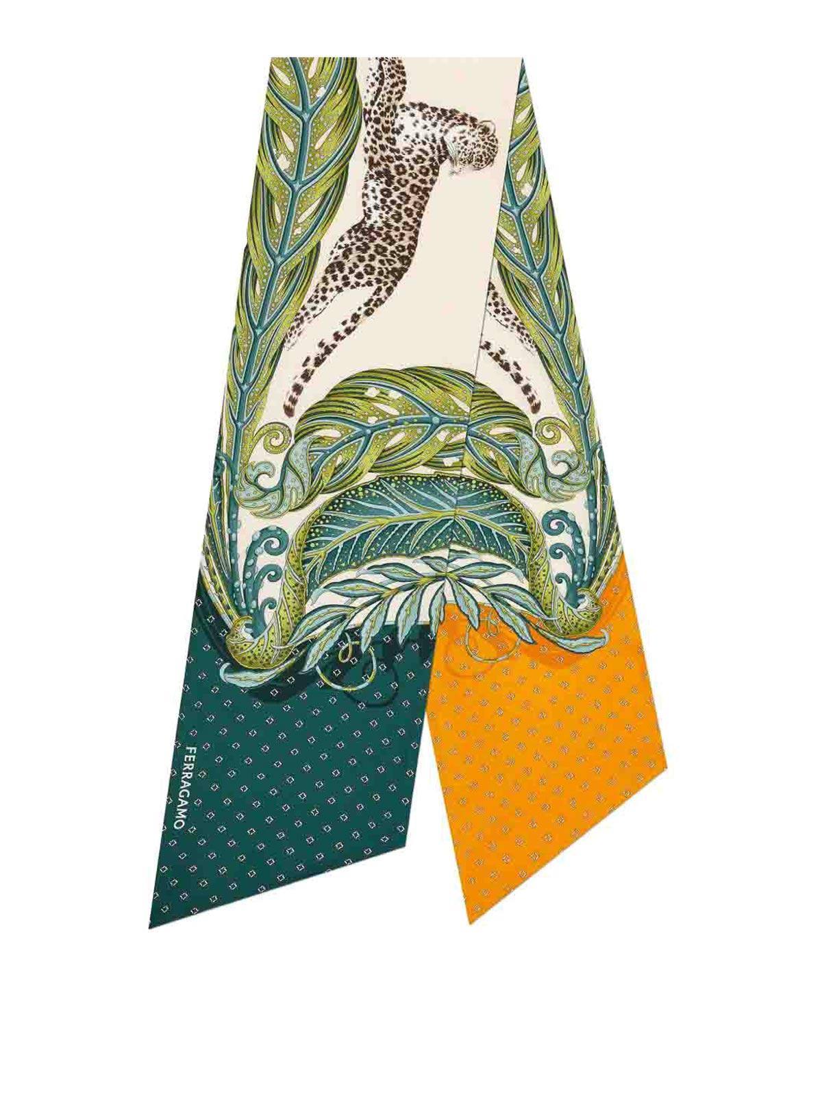 Ferragamo Scarves and mufflers for Women | Online Sale up to