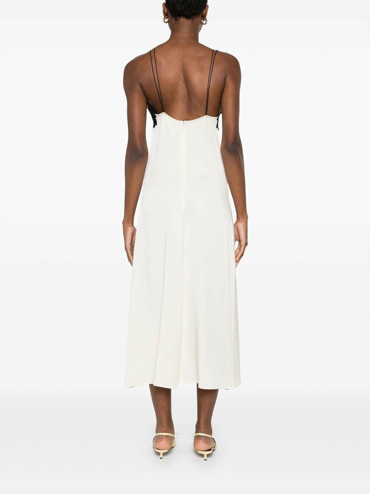 ワンピース Jil Sander White Cotton Dress JIL SANDER Cotton-poplin maxi shirt dress | NET-A-PORTER
