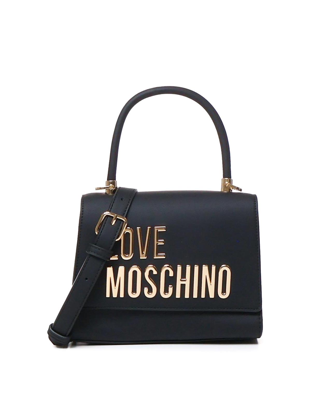 LOVE MOSCHINO ラブバグ トップハンドルバッグ 関税送料込 Love Moschino Bag With Handle And Shoulder Strap | italist