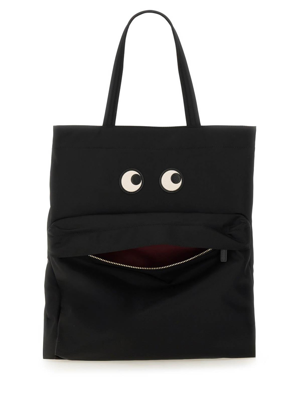 Anya Hindmarch Eyes Tote Bag in Black Lyst UK