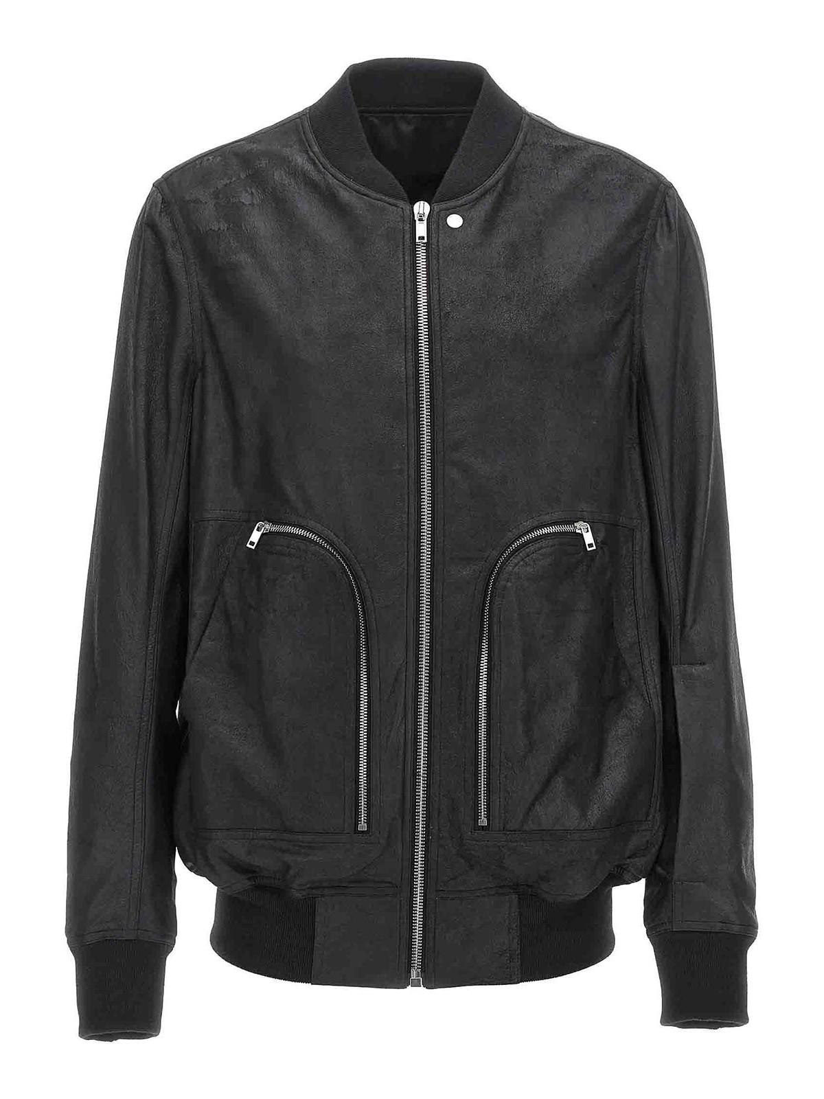 Rick Owens Leather Bomber Jackets for Men - Up to 52% off | Lyst Rick Owens Leather Bomber Jackets for Men - Up to 52% off | Lyst