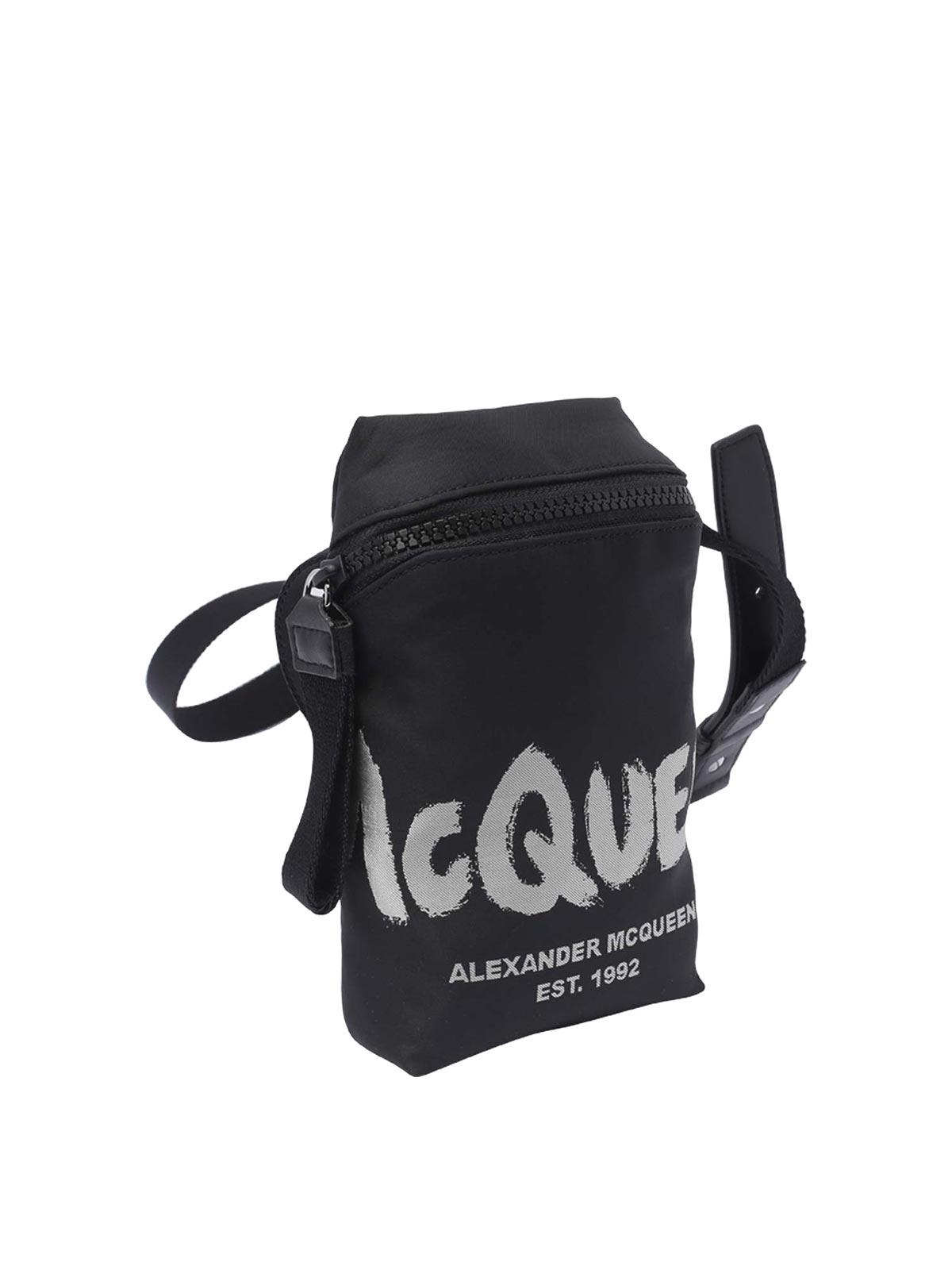 McQueen Mcqueen Graffiti Phone Case in Black for Men Lyst UK