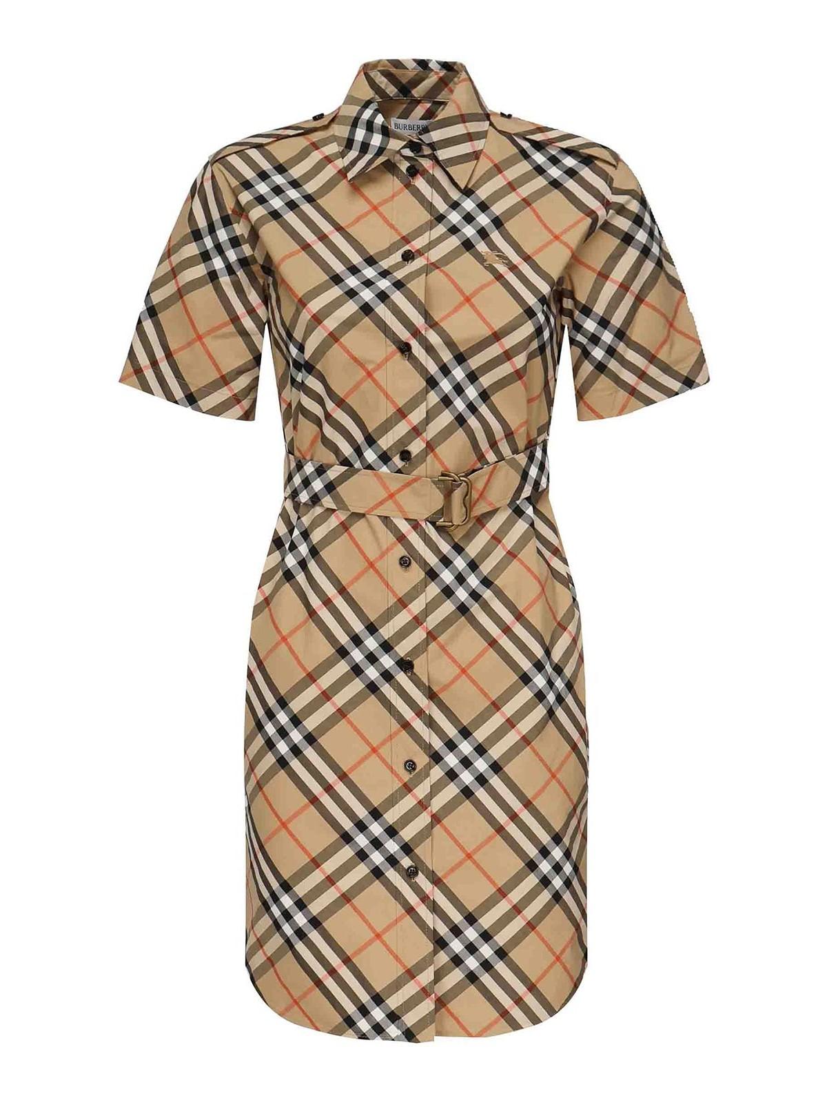 【BURBERRY・バーバリー】 SHORT DRESS ワンピース Burberry(バーバリー) ワンピース・オールインワン(レディース