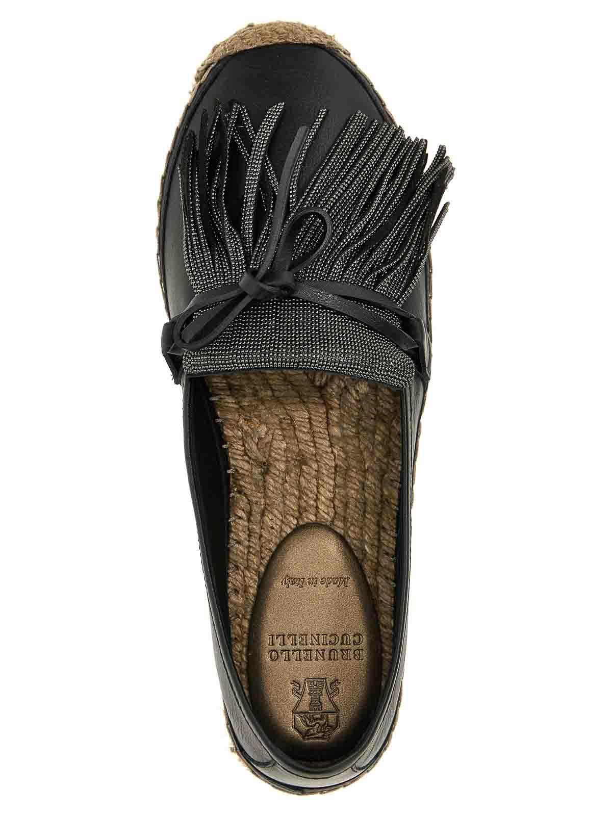 【送料&関税込】Brunello Cucinelli Ramile Fringed Espadrille Brunello Cucinelli Espadrille shoes and sandals for Women