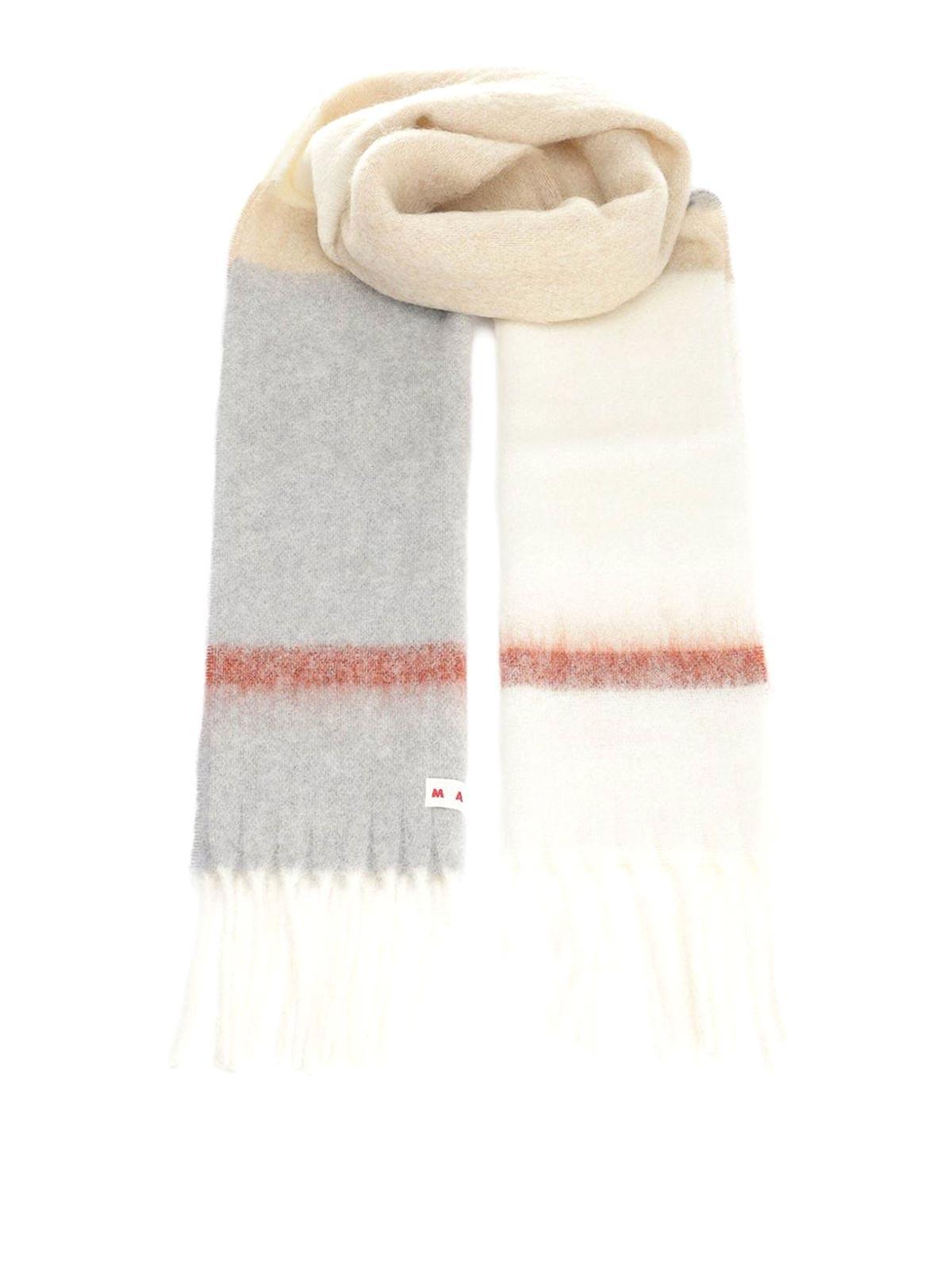 ☆韓国の人気☆【MARNI】☆MARNI WOOL CHECK SCARF☆関税込☆ ☆送料・関税込☆MARNI☆MARNI WOOL CHECK SCARF☆