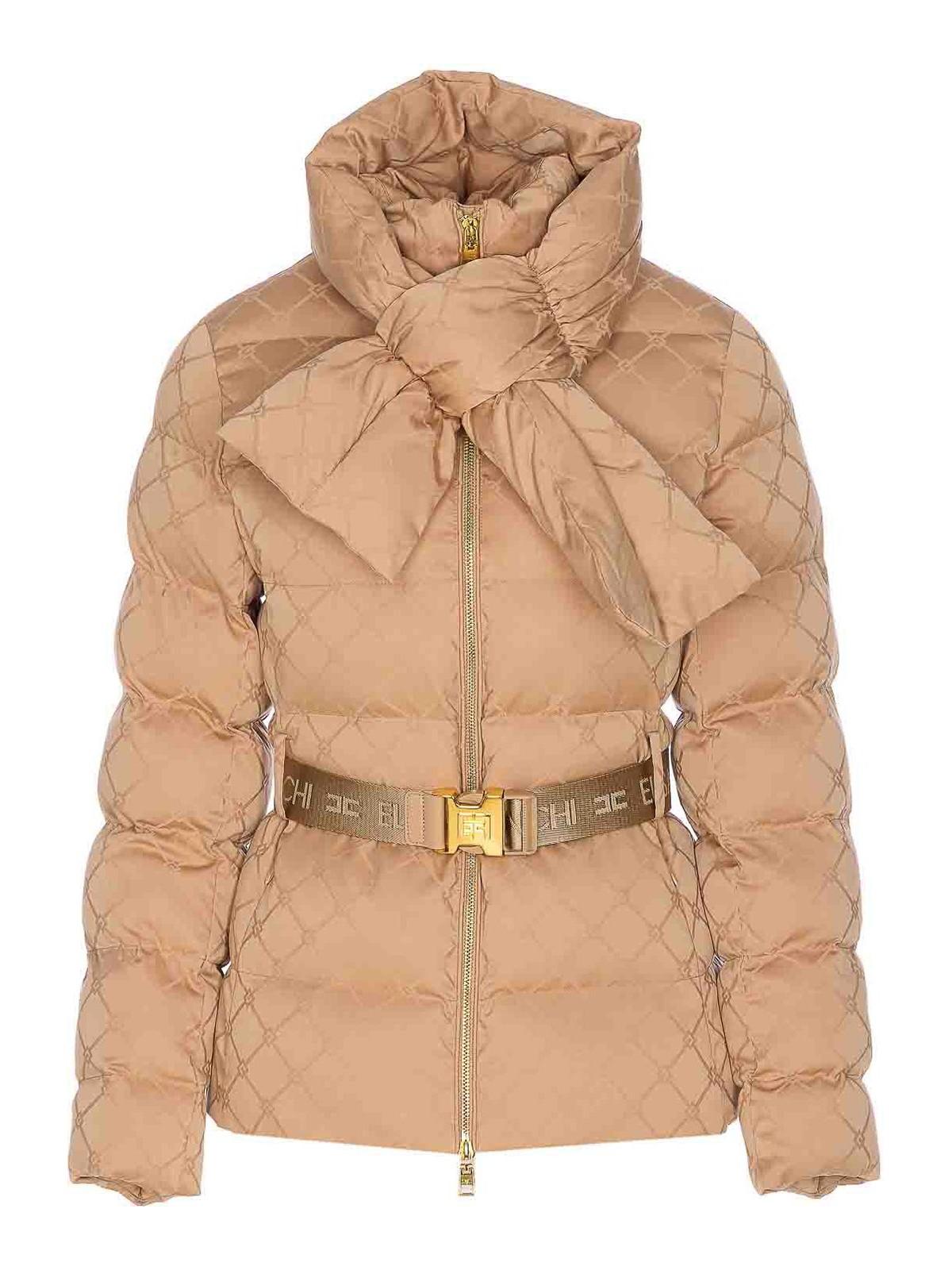 ELISABETTA FRANCHI ベージュ テーラードジャケット 40 ELISABETTA FRANCHI ベージュ テーラードジャケット 40