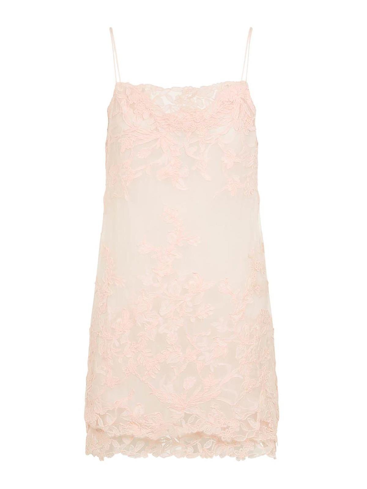 ermanno scervino pink dress Ermanno Scervino Pleated Maxi Dress | Pink
