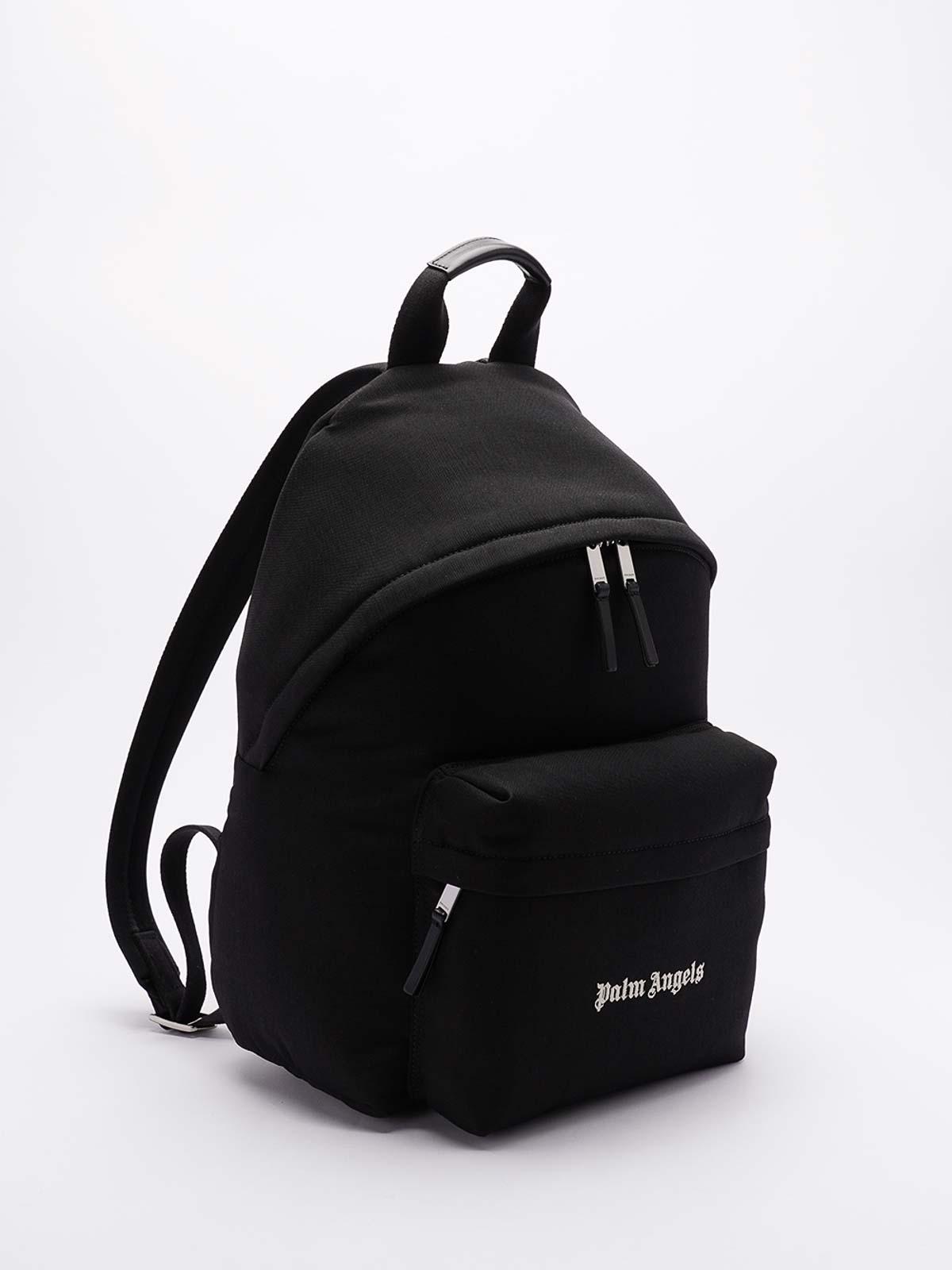 バックパック・リュック Palm Angels Flap backpack PALM ANGELS | Black Men's Backpacks | YOOX