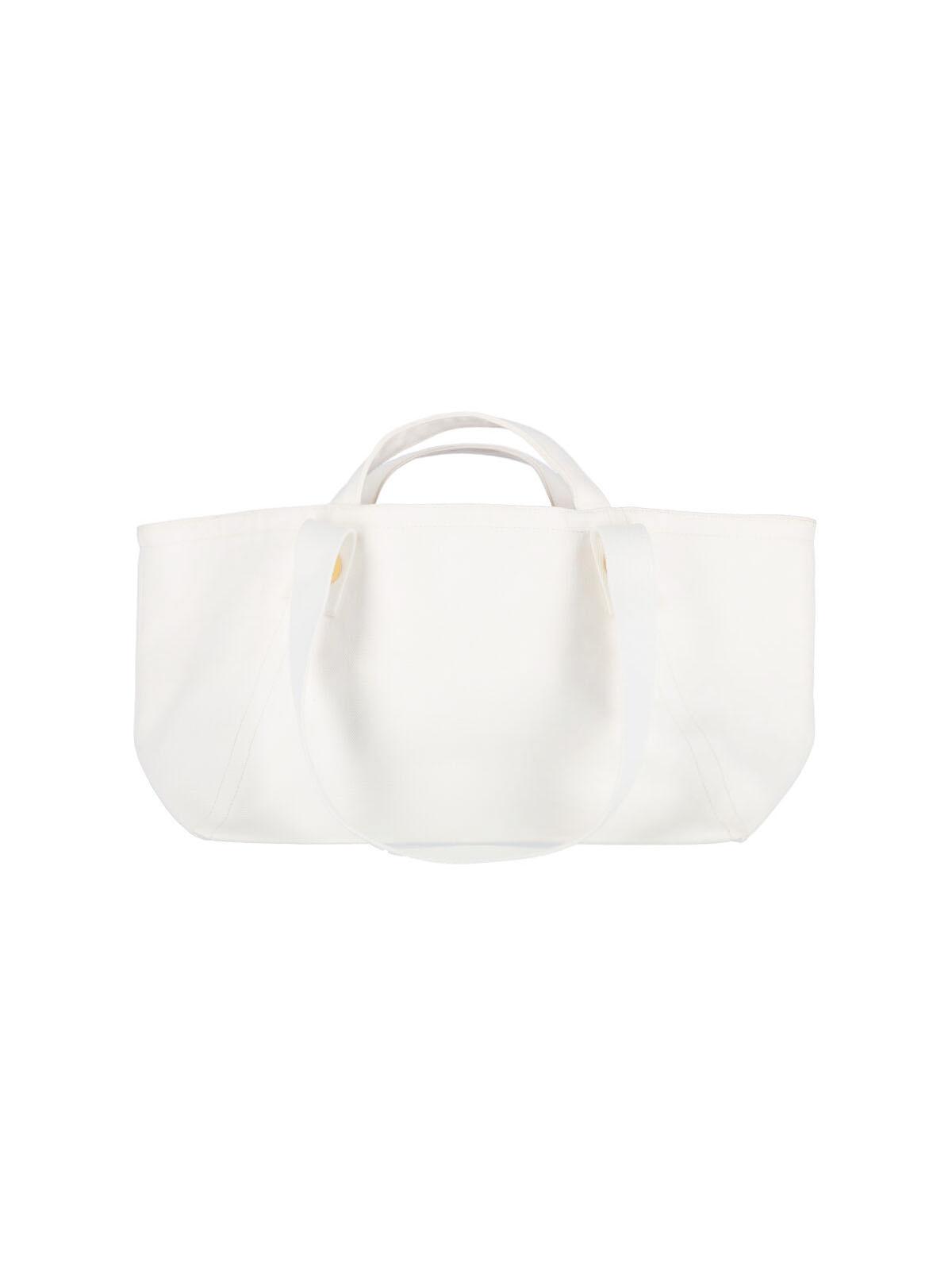 トートバッグ PATOU Large Shopper Bag - PATOU - Cotton - White Patou Small Tote Bag - Patou - Cotton - Cream