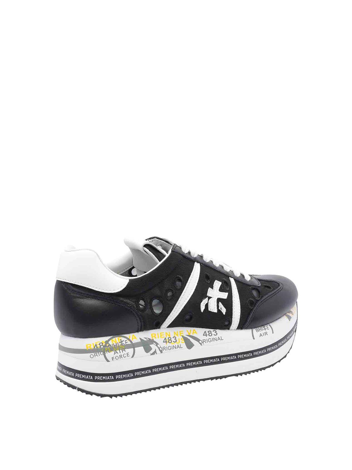 スニーカー PREMIATA Women Sneakers LUCY D 7414 Black LUCYD 7414