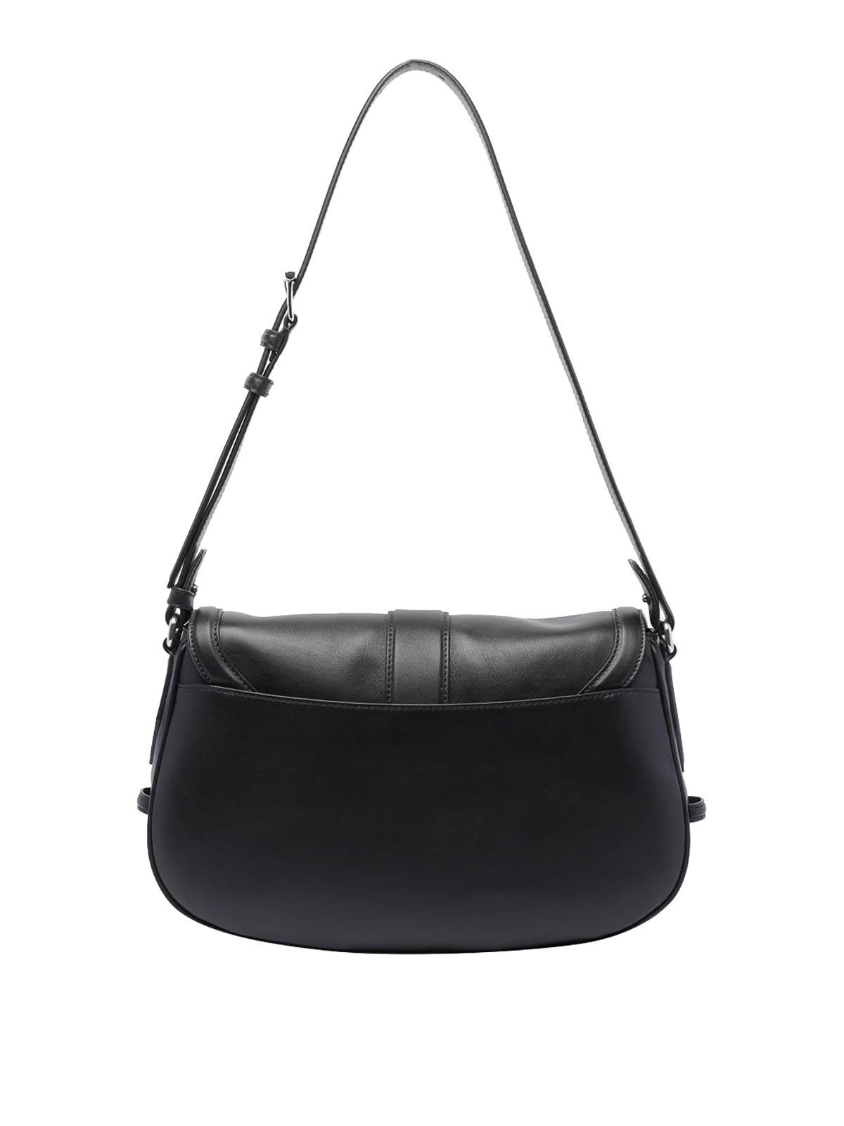 ハンドバッグ MCQUEEN LARGE MCQUEEN SATCHEL BAG WITH T BUCKLE Alexander McQueen Large Mcqueen Satchel Bag With T Buckle
