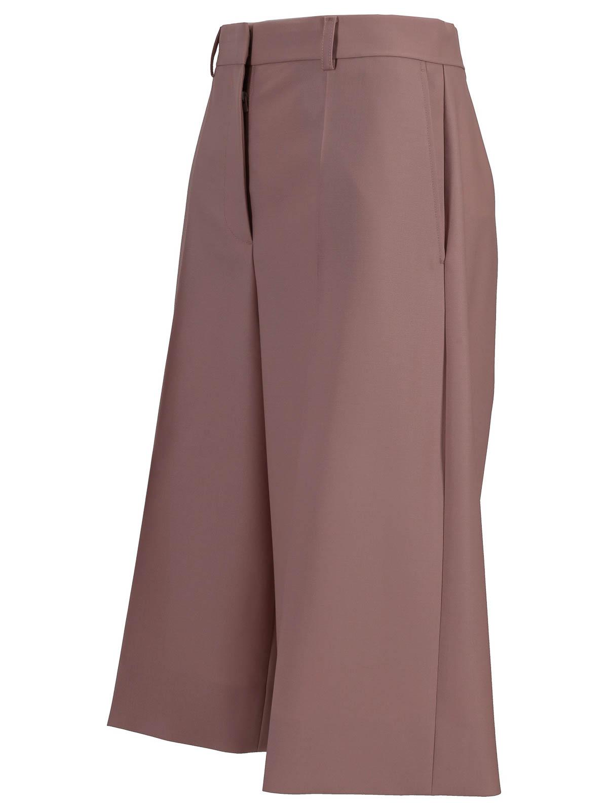 パンツ STELLA MCCARTNEY TIZIANO RED WOOL RUBY WIDE-LEG PANT STELLA MCCARTNEY Wool-crepe wide-leg pants | NET-A-PORTER