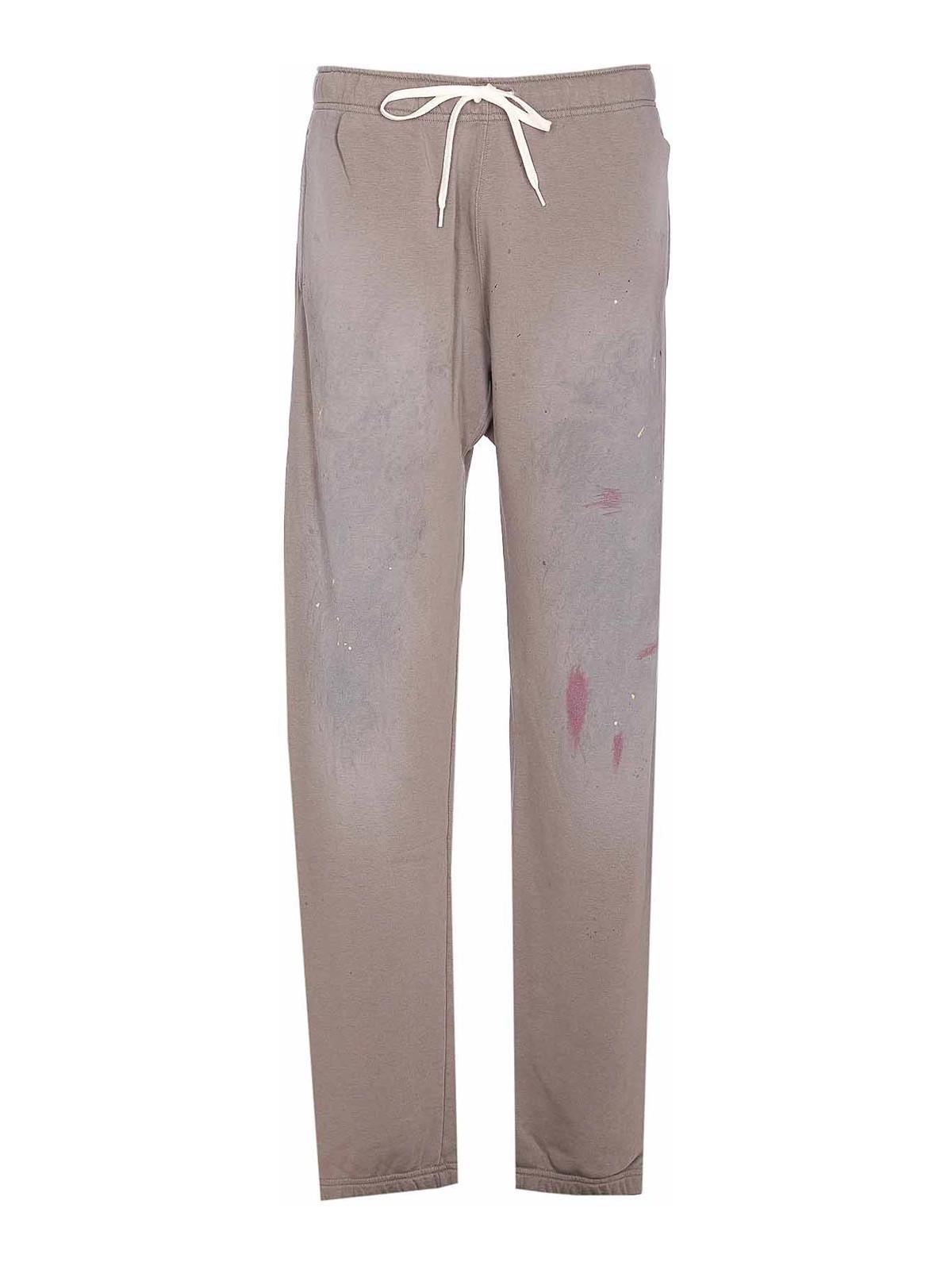 【XSサイズ】MM6 Maison Margiela ロゴパッチトラックパンツ MM6 Maison Margiela Jersey Track Pants | Grey | FARFETCH