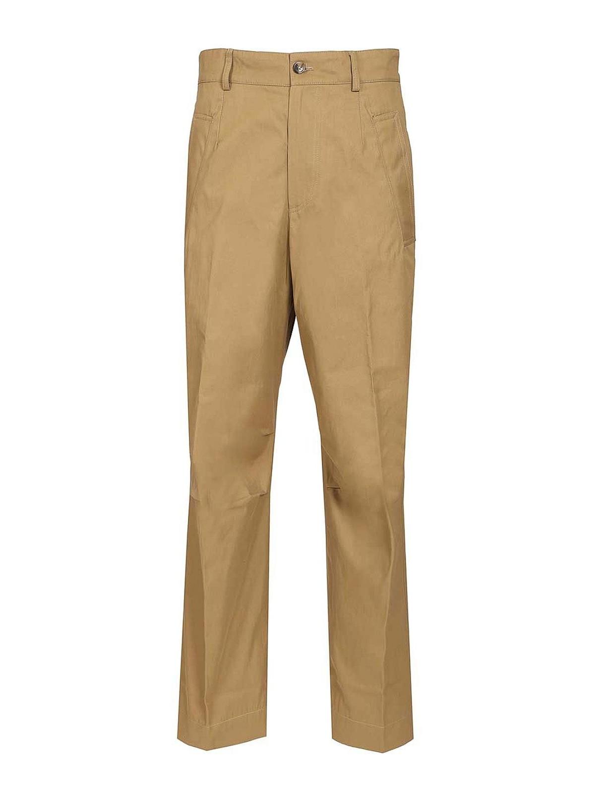 パンツ Dries Van Noten Cotton Long Chino Pants Dries Van Noten Trousers for Men | Online Sale up to 40% off | Lyst UK