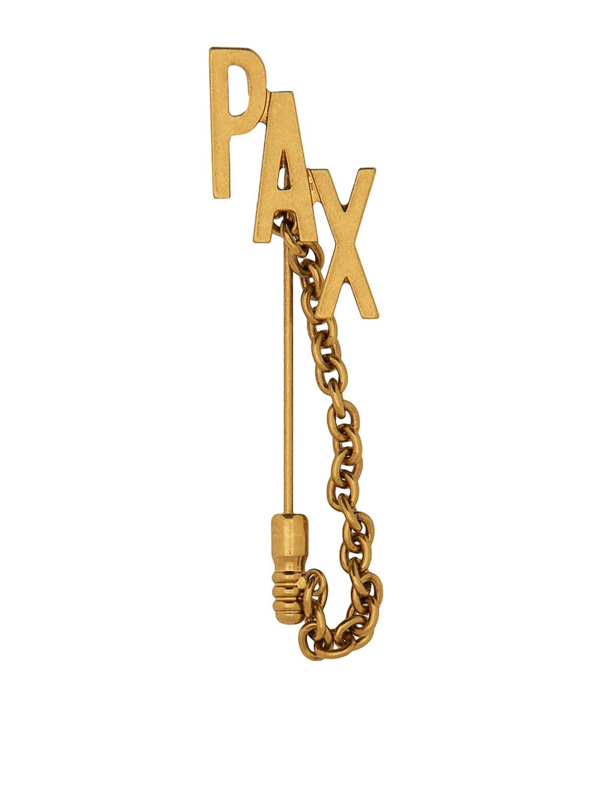 アクセサリーその他 MOSCHINO COUTURE Woman Brooches Gold 91788402 0607 Moschino Brooches for Women | Online Sale up to 65% off | Lyst