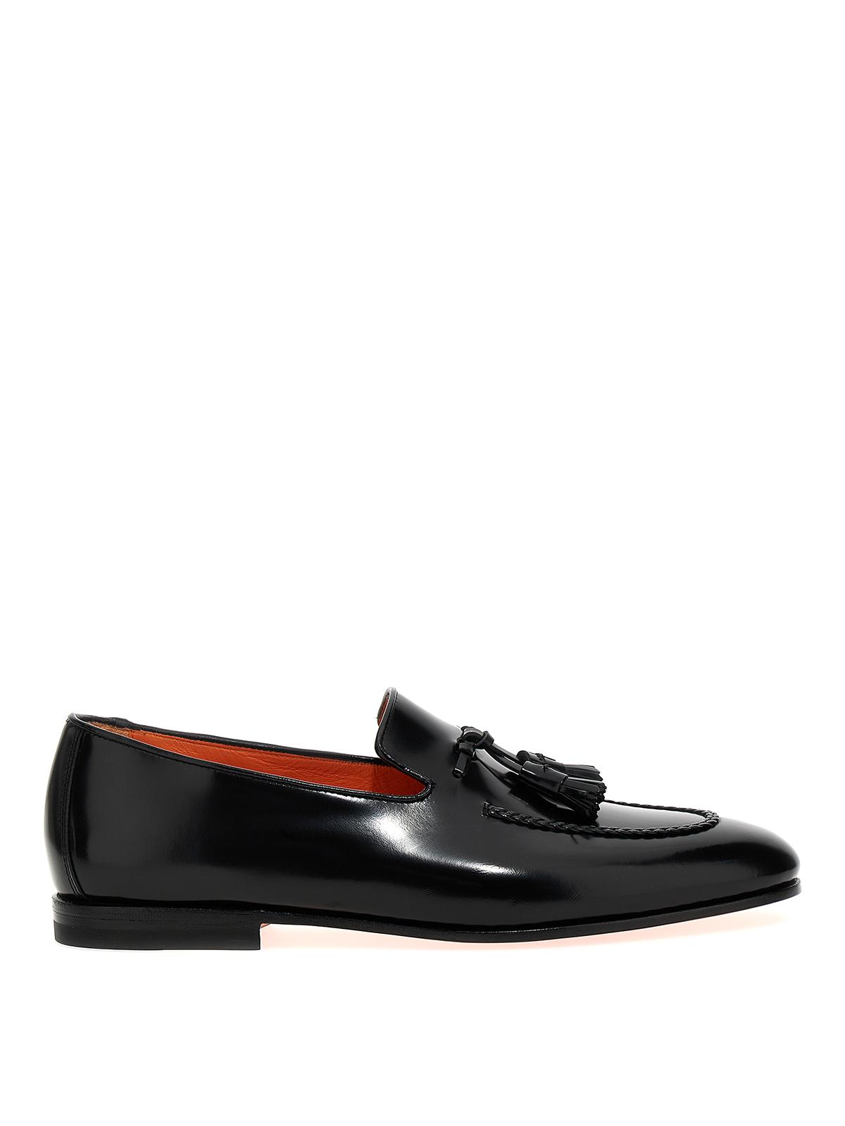 Santoni tassel sale loafers