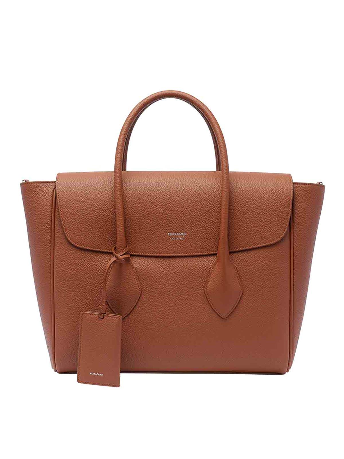 Ferragamo East West Bag in Brown for Men Lyst