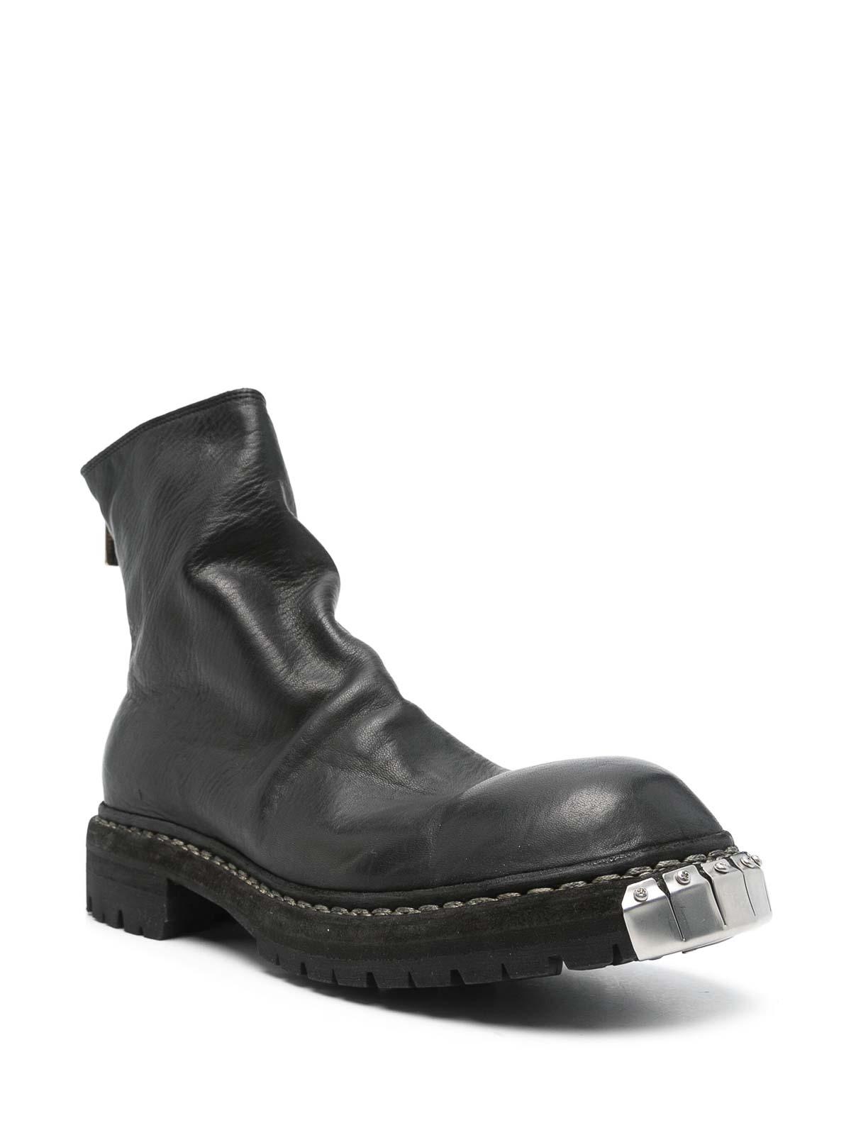 Guidi Back Zip Big Daddy Boot Shoes in Black for Men | Lyst
