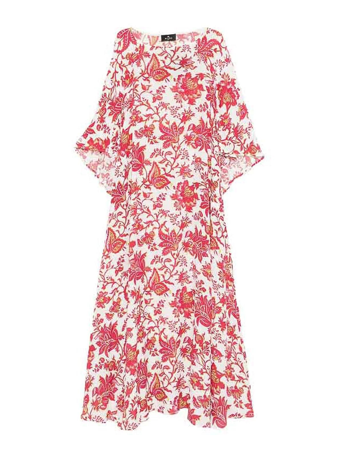 etro lovely day flared mini dress Tiered ruffled paisley-print chiffon mini dress - beige