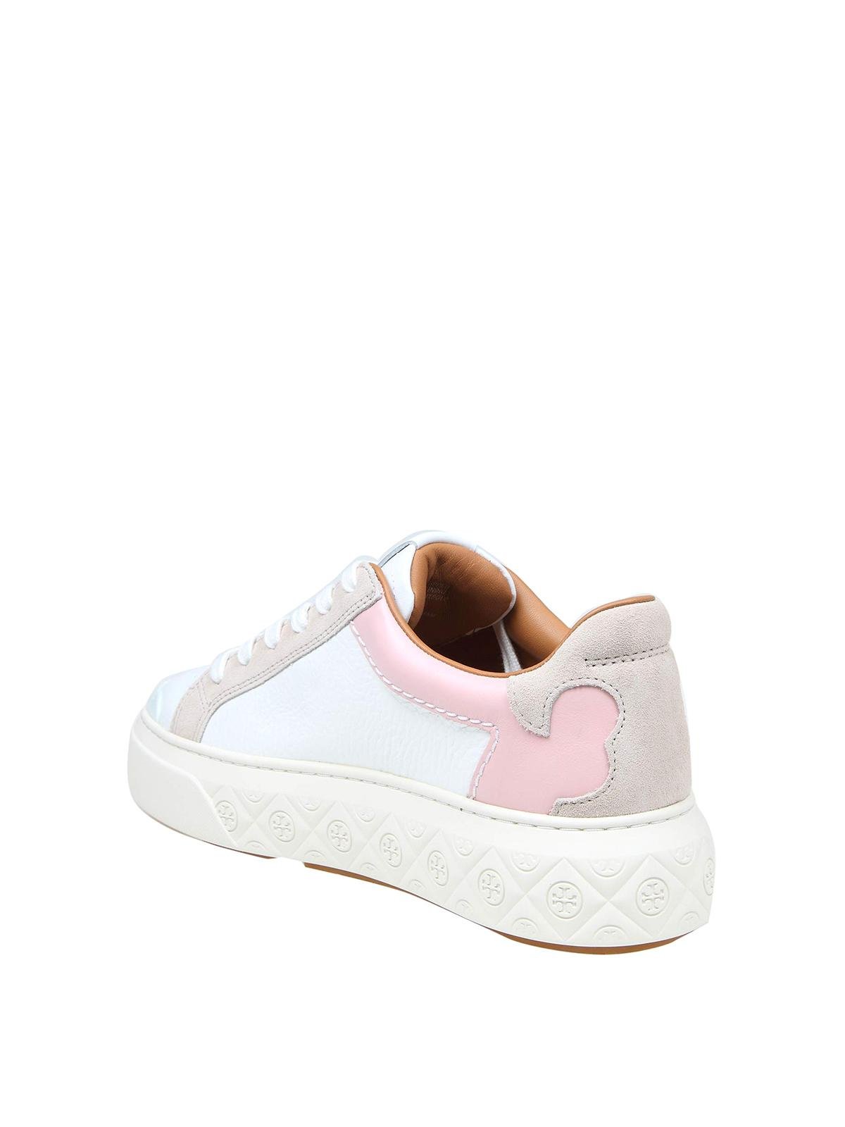 Tory burch hotsell pink sneakers
