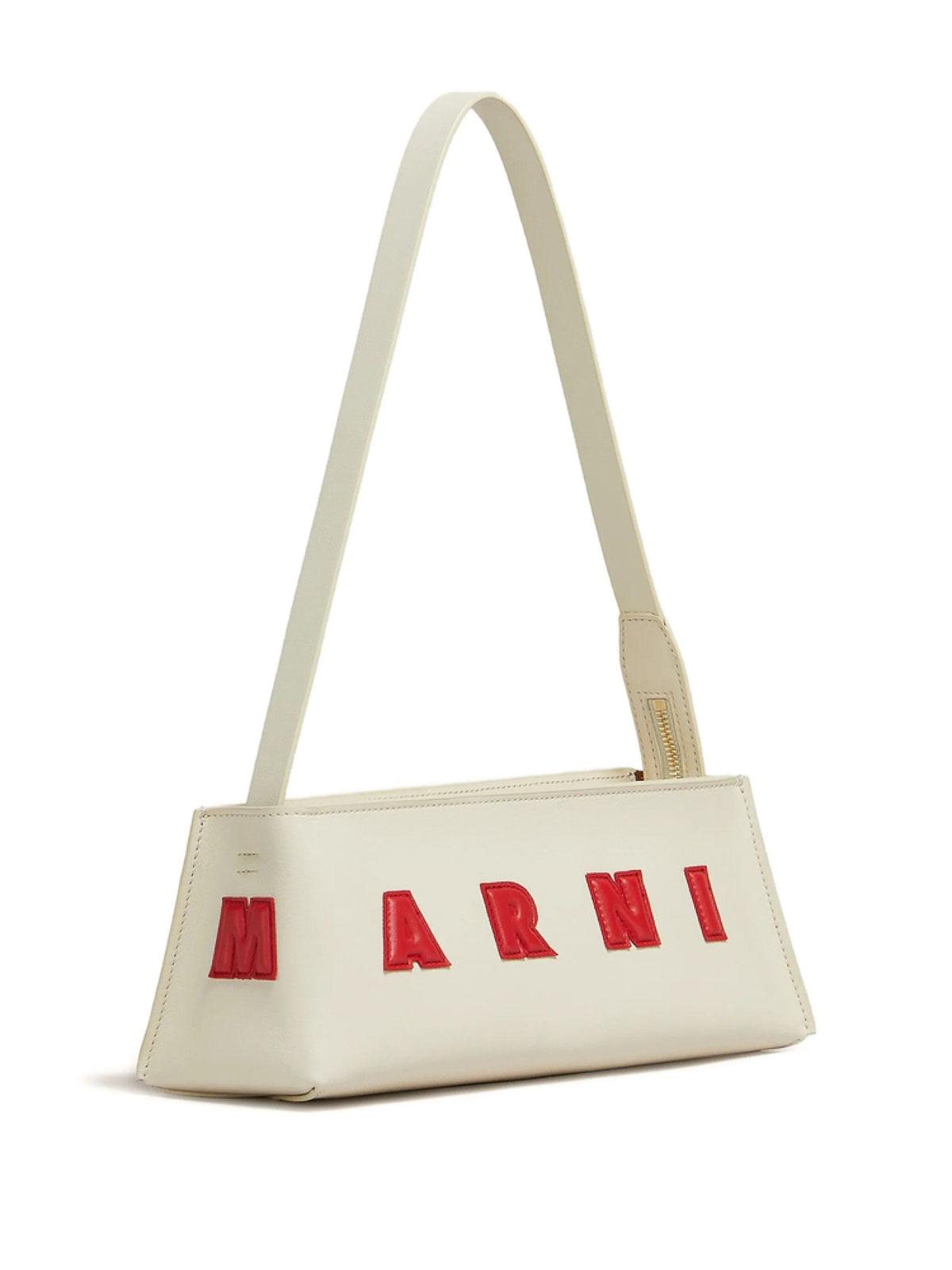 ショルダーバッグ・ポシェット MARNI Woman Crossbody bags White SBMPN09U76LV520 Z678N Marni Crossbody bags for Women | Online Sale up to 69% off