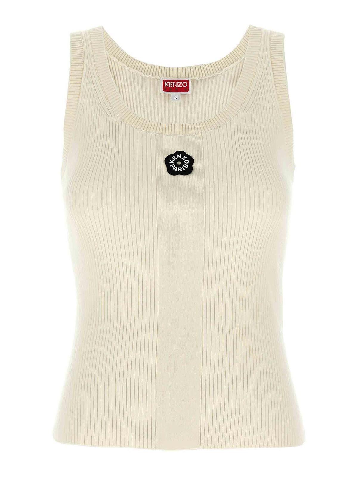 KENZO ノースリーブ Boke Flower 2.0' rib tank top | Women's | KENZO