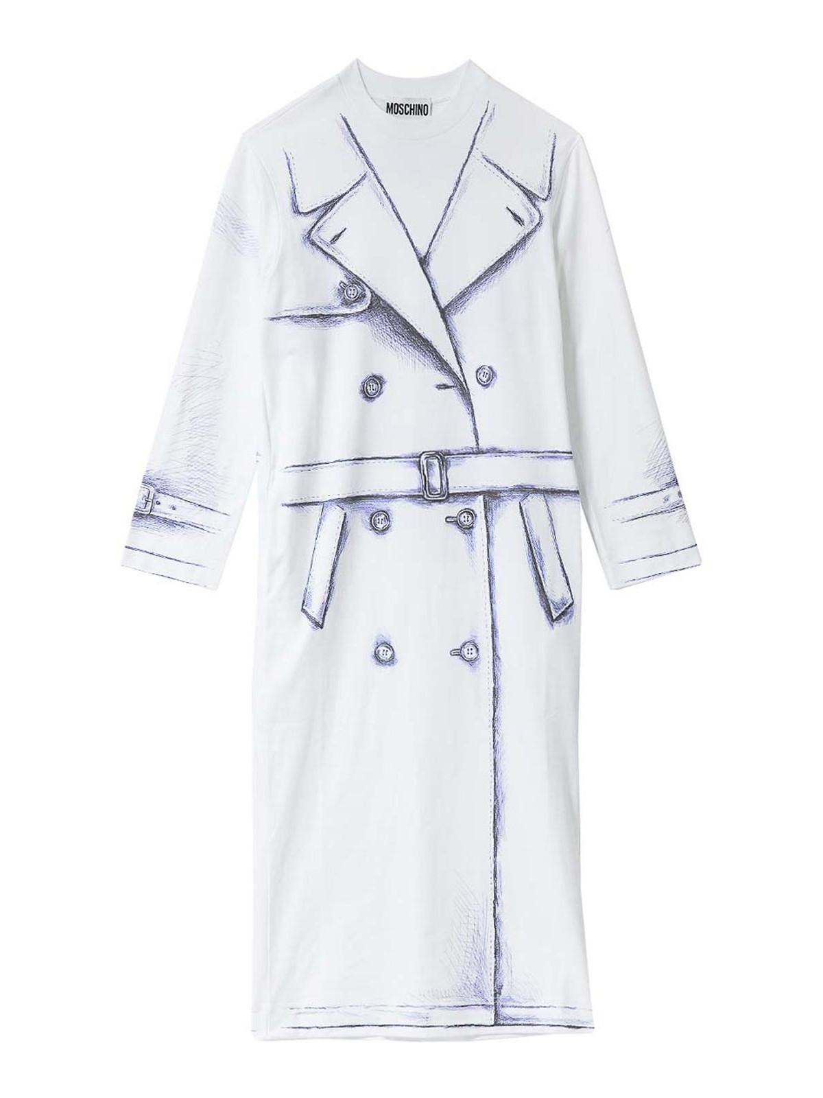 【送料&関税込】Moschino Cotton Nylon Coat Moschino Jacket with logo | Refresh your collection with