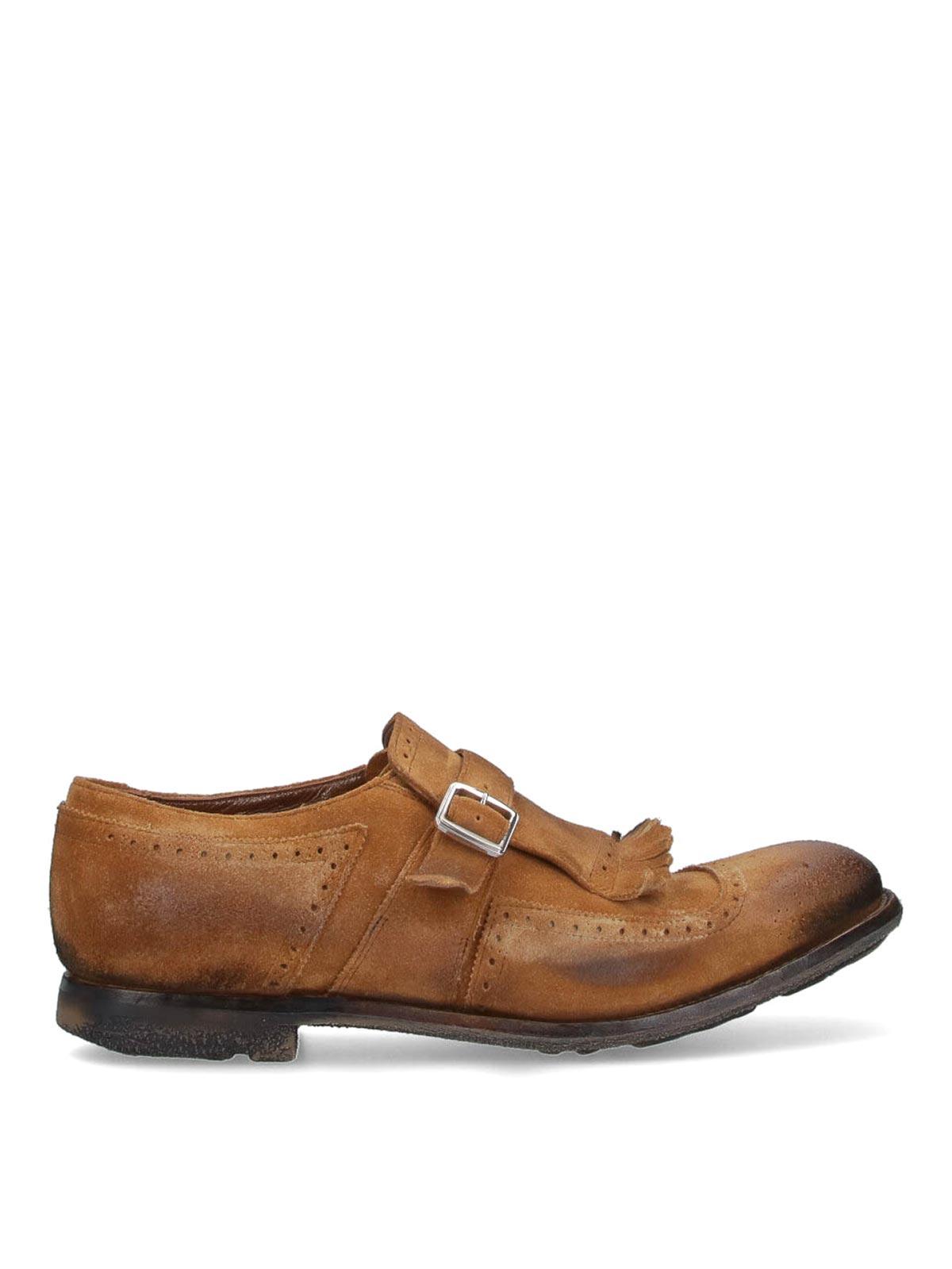 『church's』Brown Leather Moccasins Church's Moccasins in Brown for Men | Lyst UK