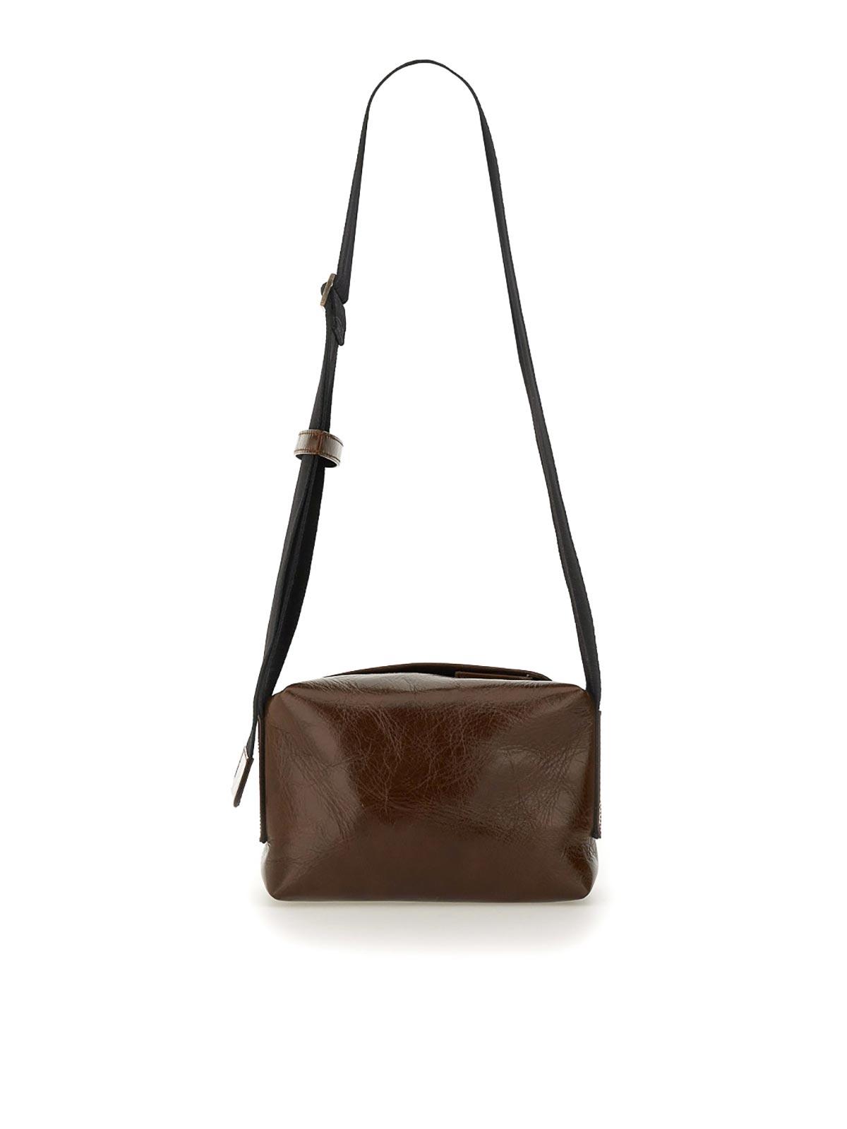 ショルダーバッグ・ポシェット UMA WANG Woman Shoulder bag Brown UB0034 UW069 Uma Wang Shoulder bags for Women | Online Sale up to 46% off