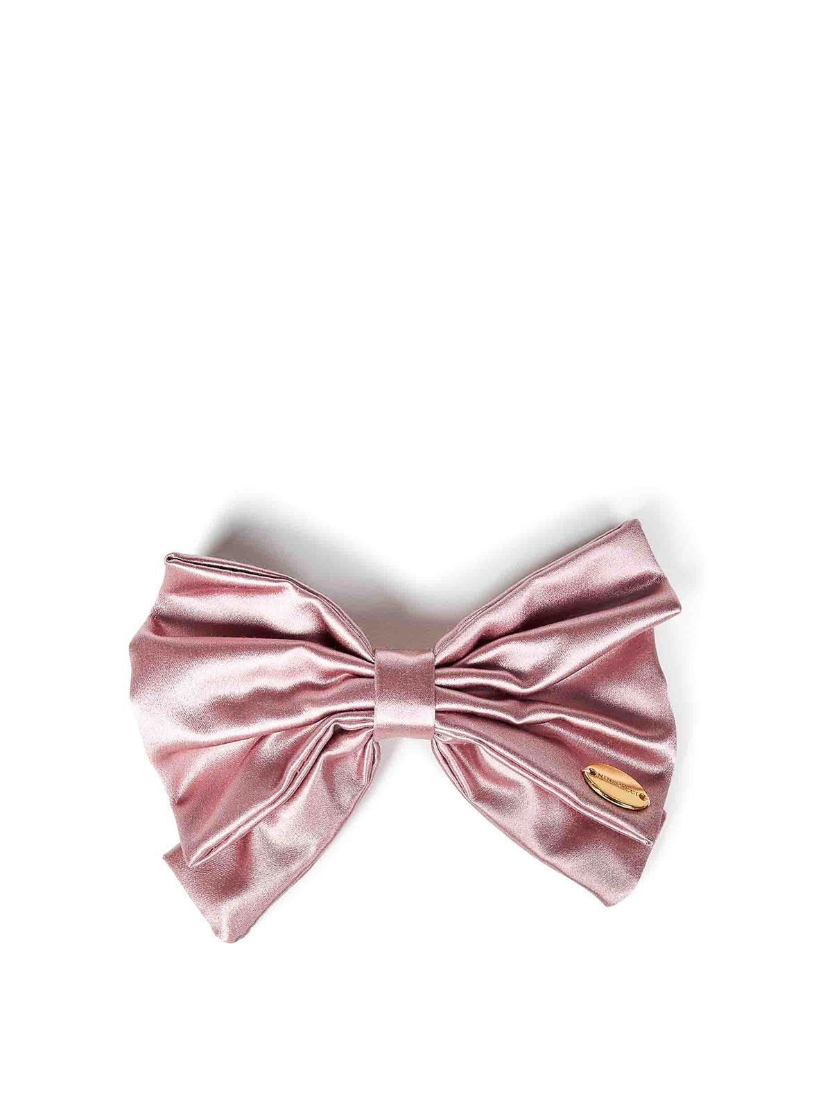 ヘアアクセサリー NINA RICCI VOLUMINOUS HEADBAND WITH PEARLS Nina Ricci Pearl Velvet Headband | Black | FARFETCH JO