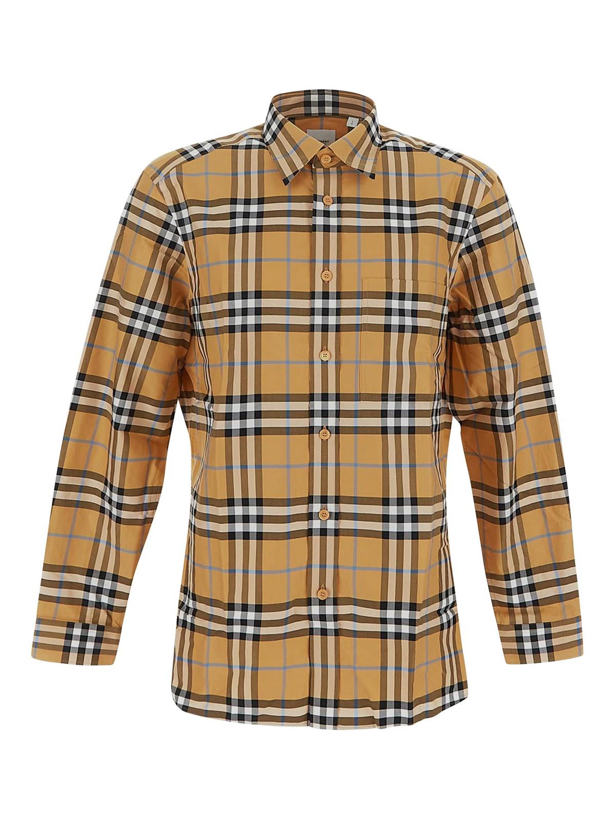 Burberry 2024 orange shirt